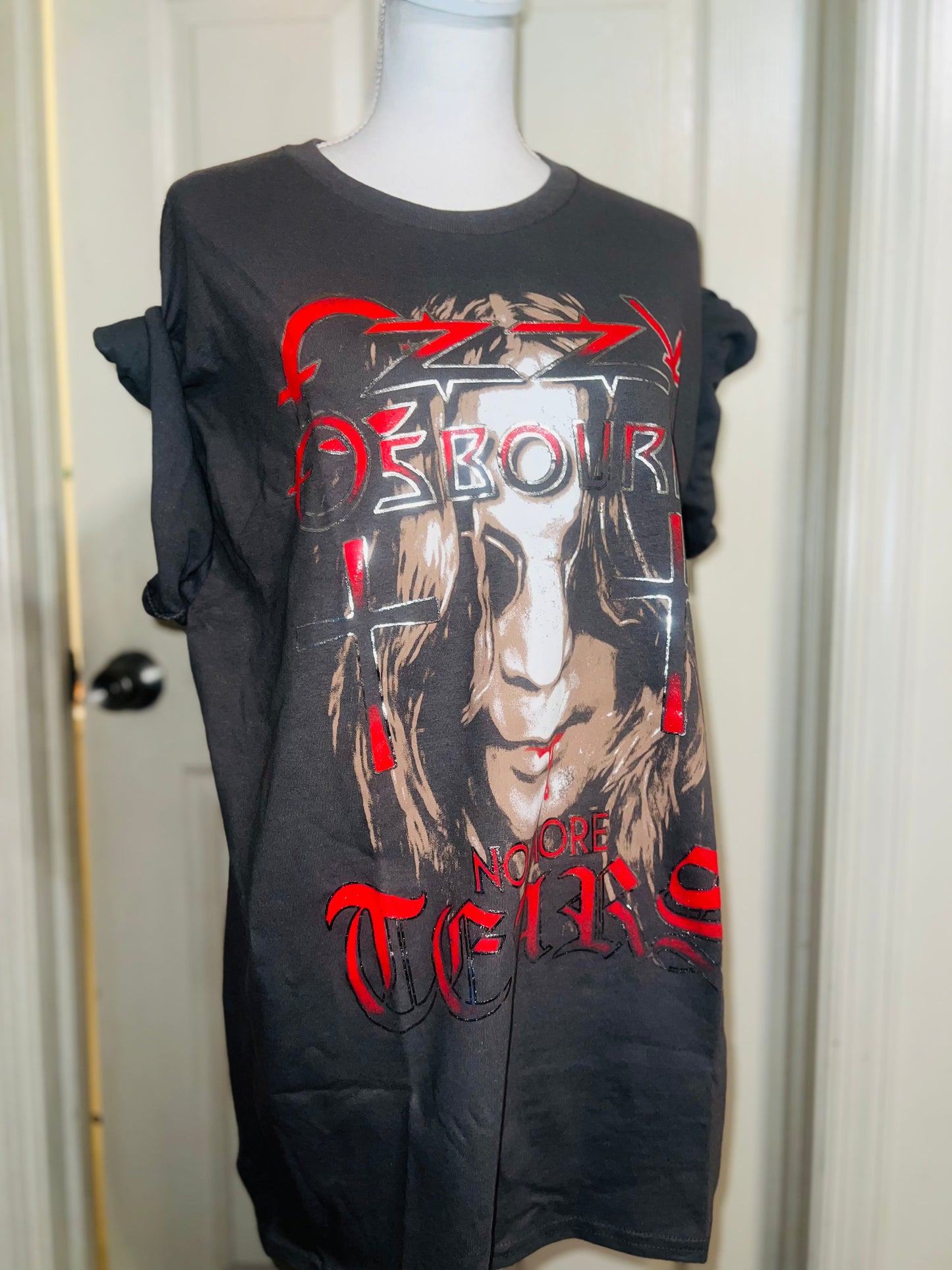 Ozzy Osbourne Oversized Distressed Tee