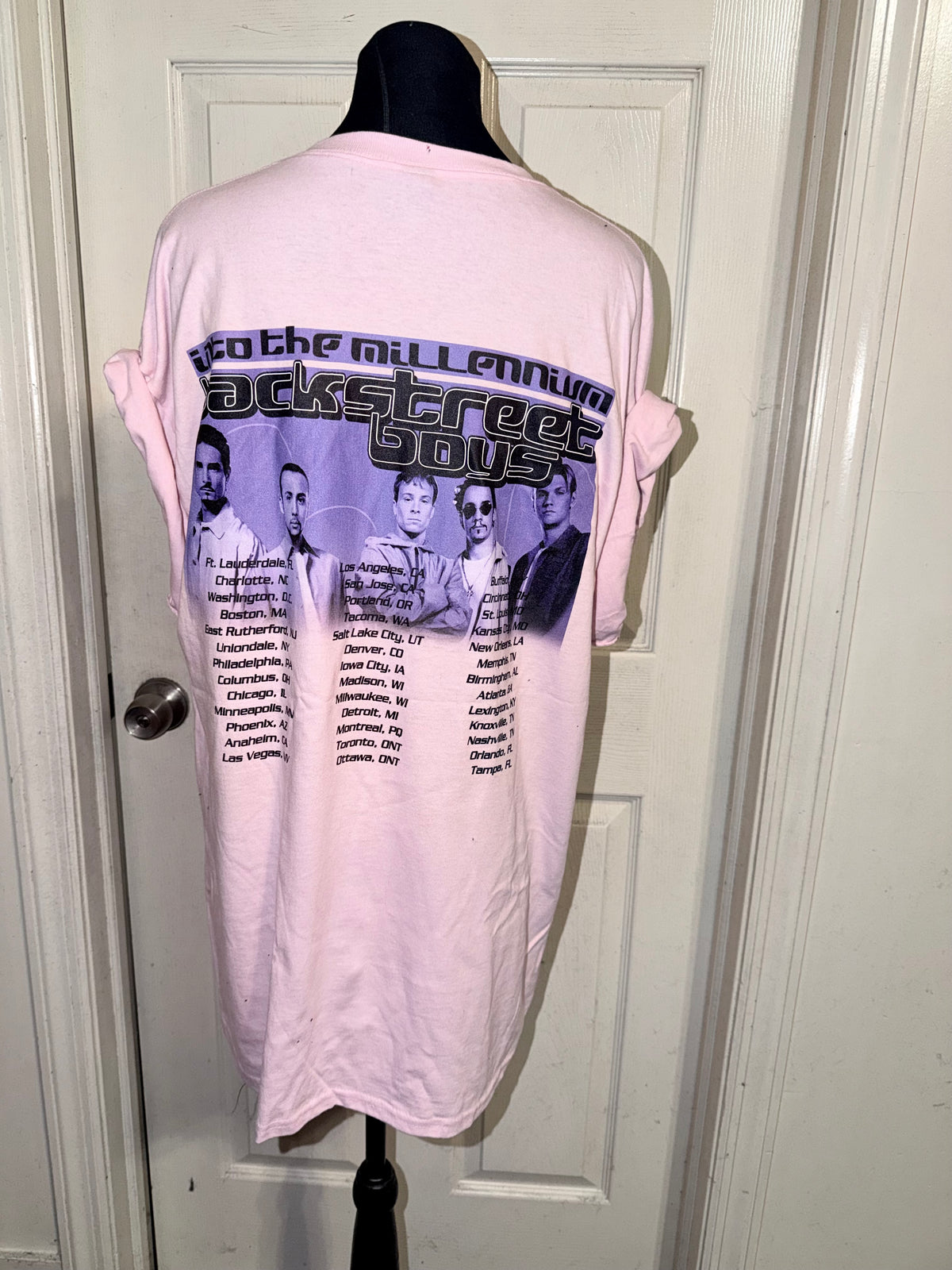 Backstreet Boys Double Sided Oversized Tee