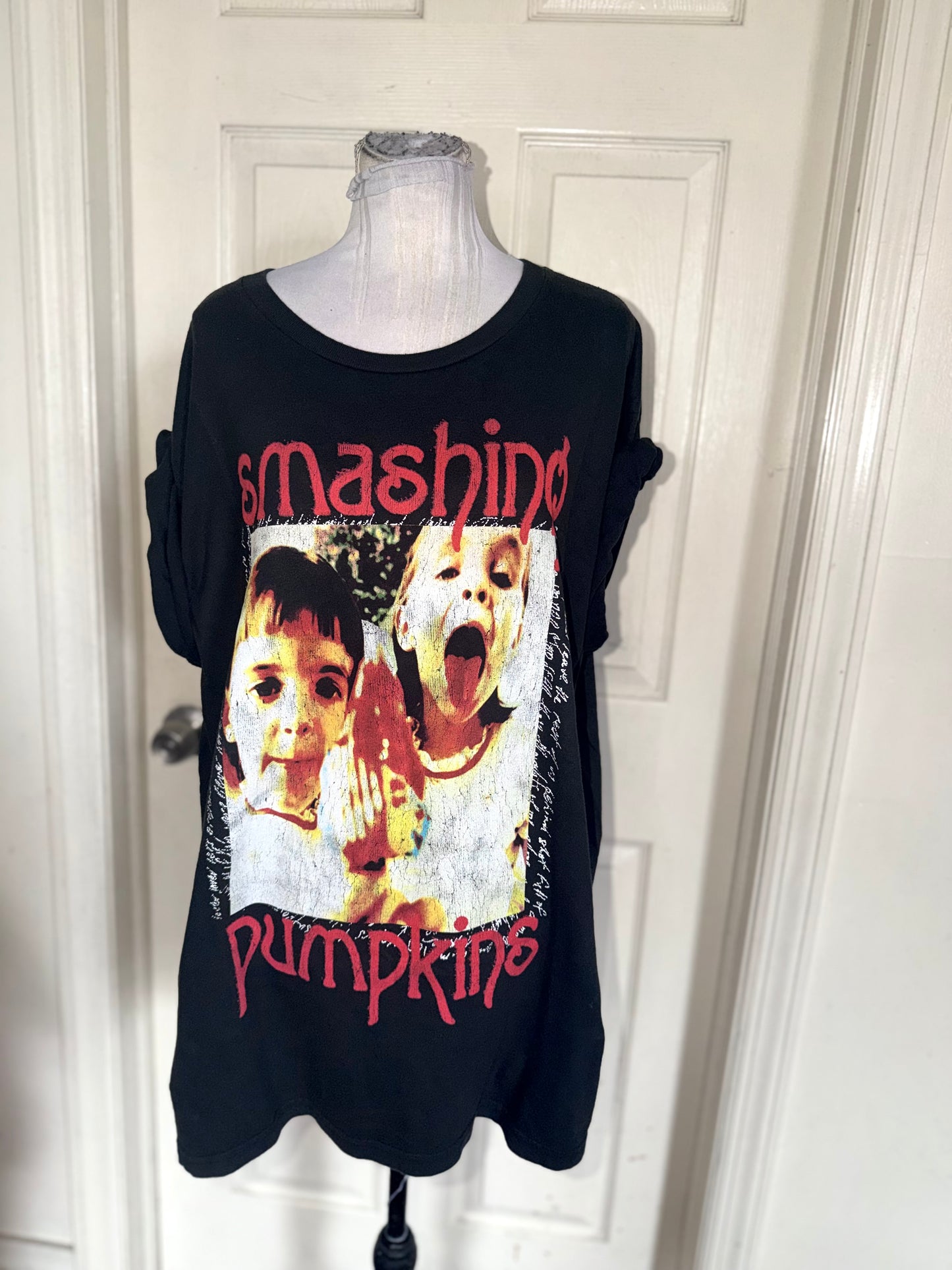 The Smashing Pumpkins Double Sided Oversized Tee