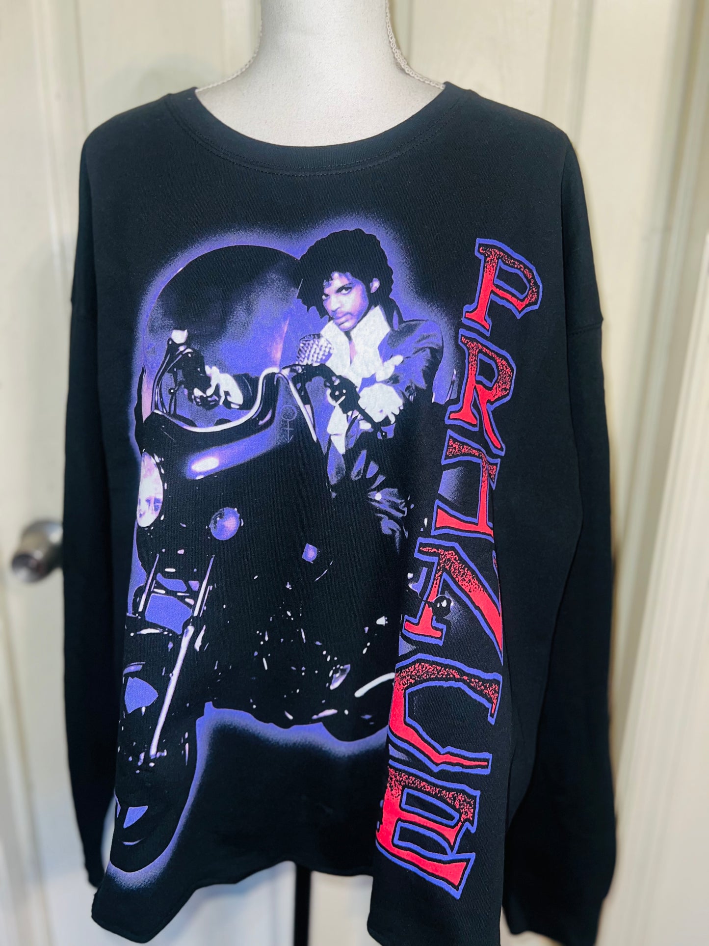 Prince Oversized Distressed Sweatshirt