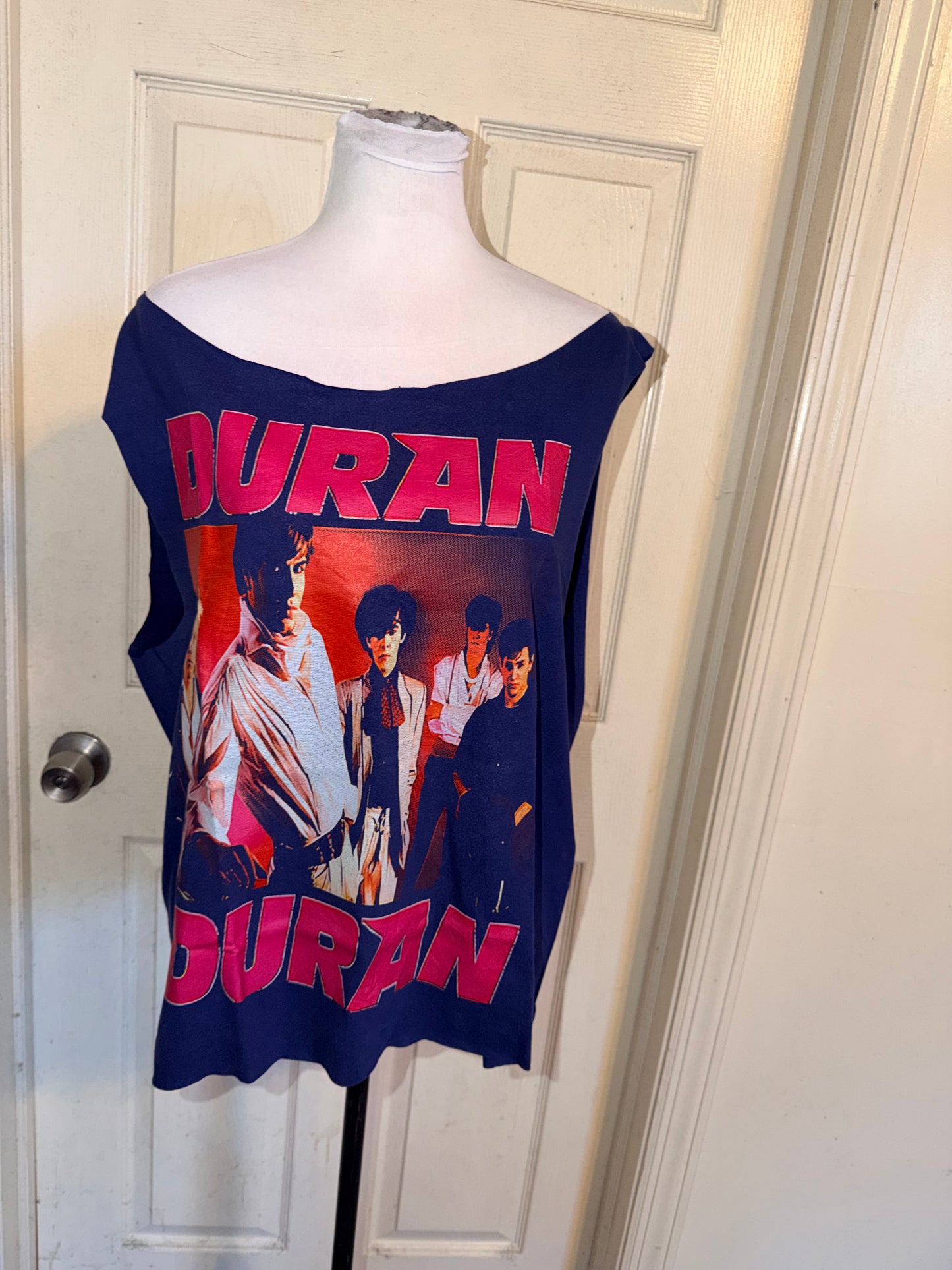 Duran Duran Oversized Distressed Tank