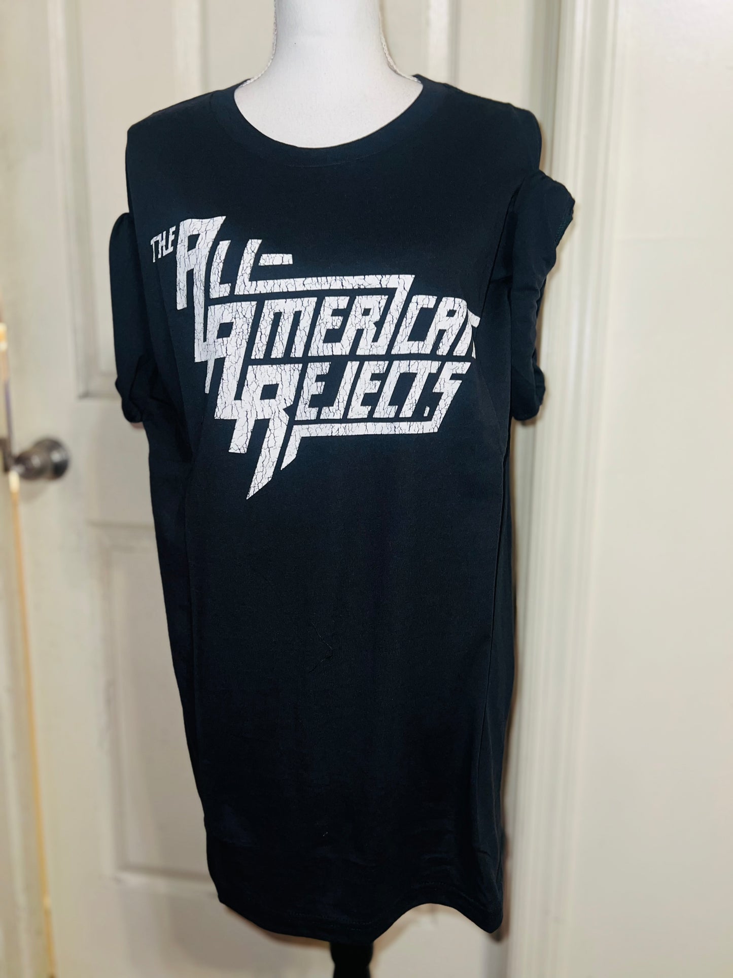 The All-American Rejects Oversized Distressed Tee