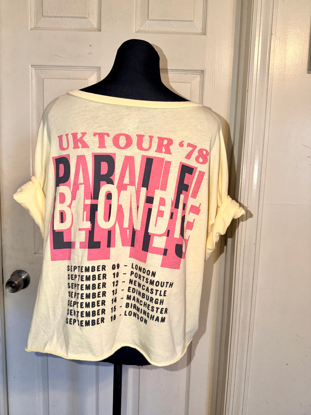 Blondie Double Sided Oversized Tee