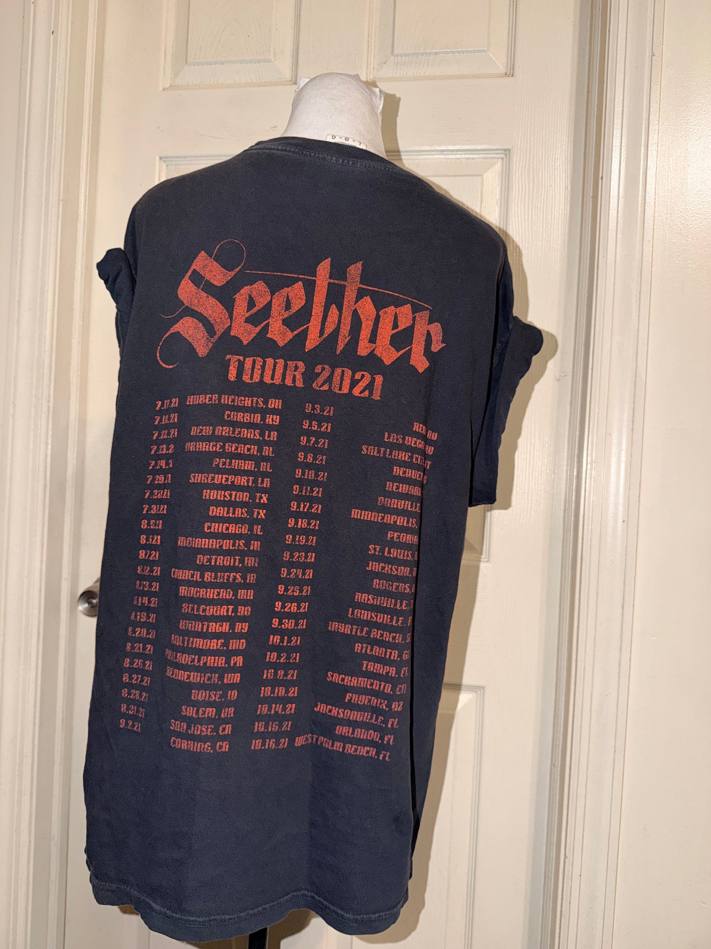 Seether Double Sided Tee