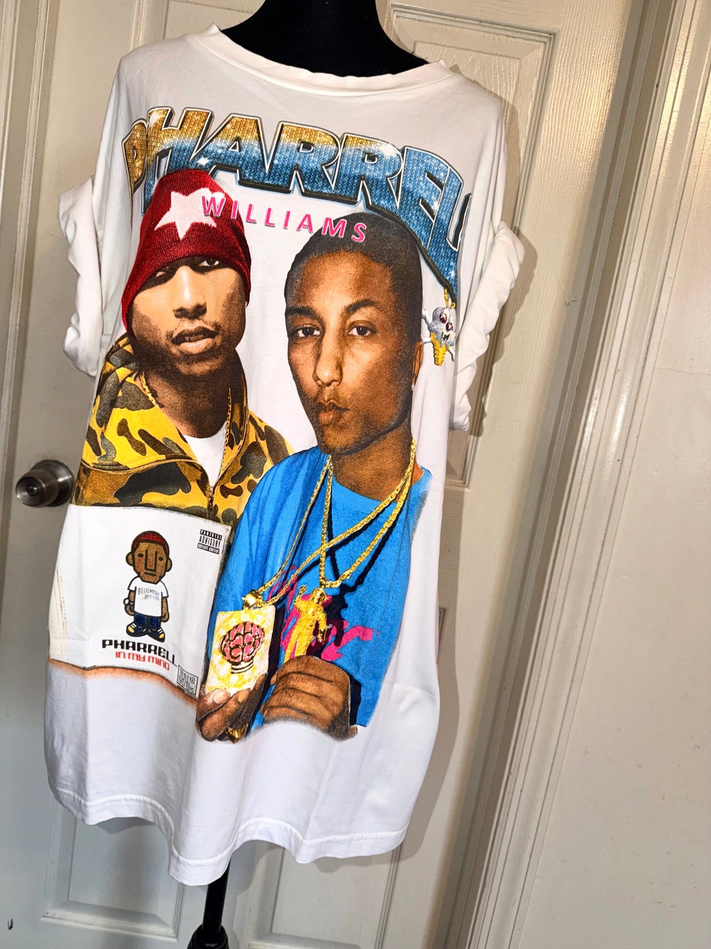 Pharrell Williams Double Sided Oversized Tee