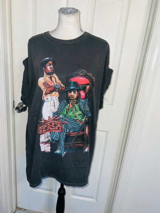 OutKast Double Sided Oversized Distressed Tee