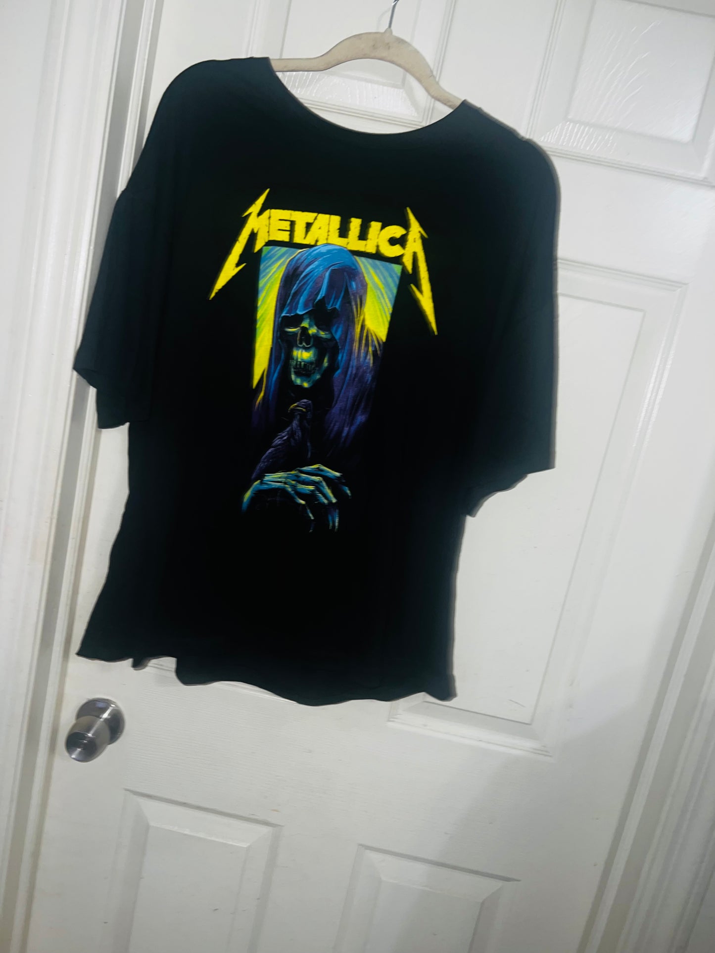 Metallica Oversized Distressed Tee