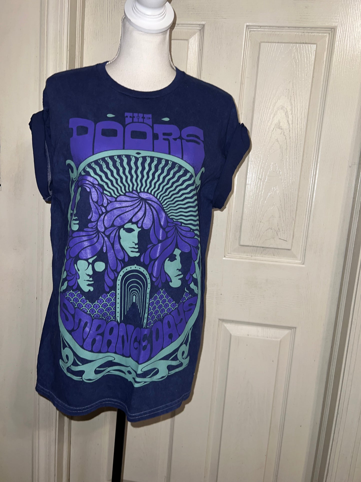 The Doors Stranger Days Oversized Distressed Tee