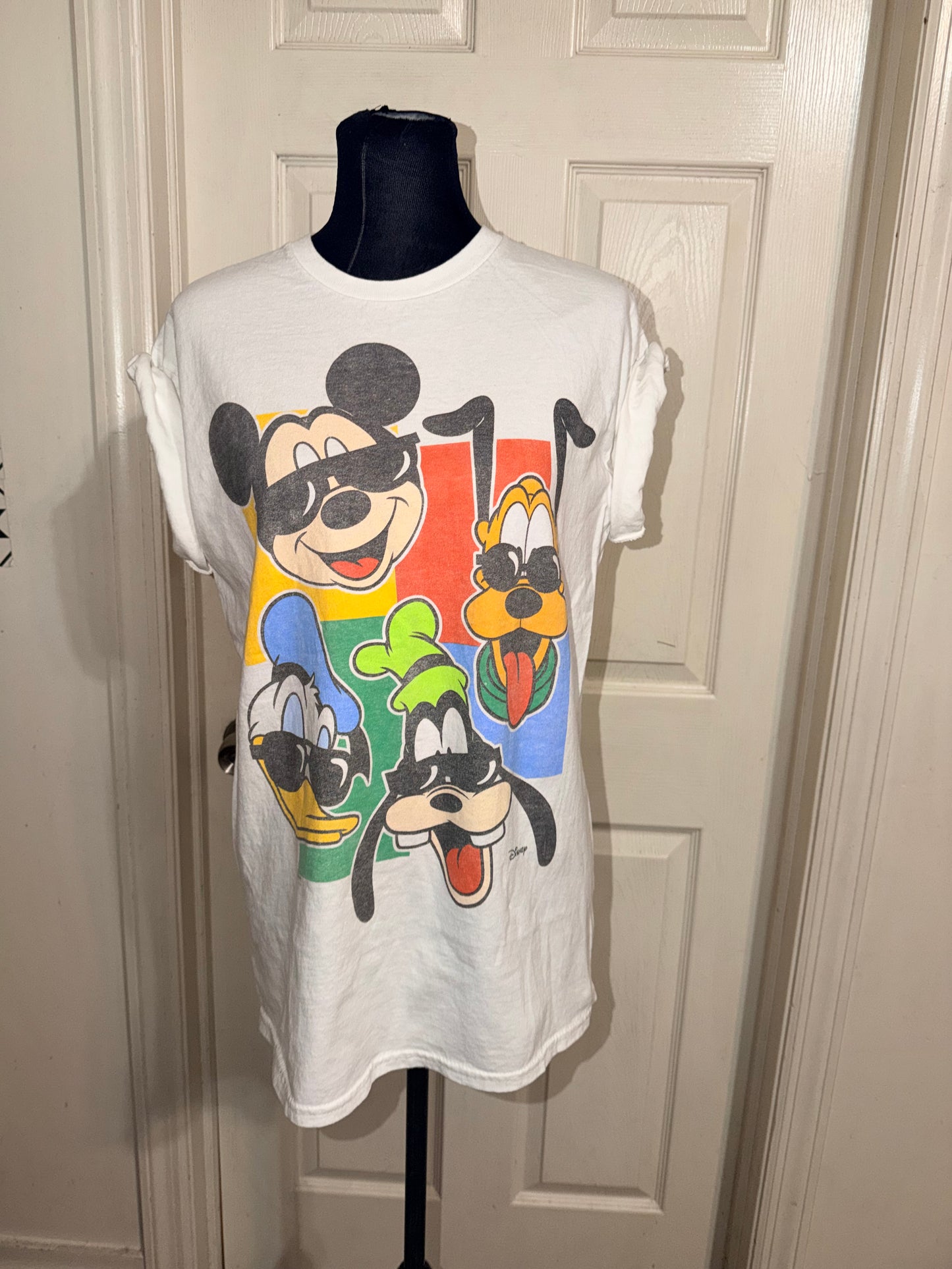 Disney Mickey Mouse Oversized Distressed Tee