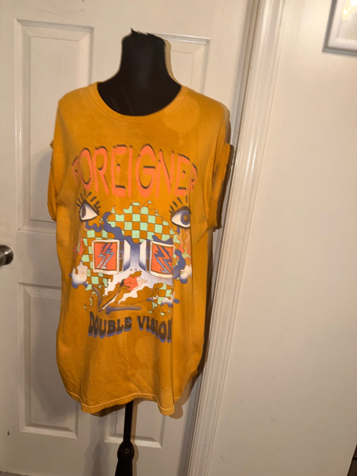 Foreigner Sun-bleached Oversized Tee