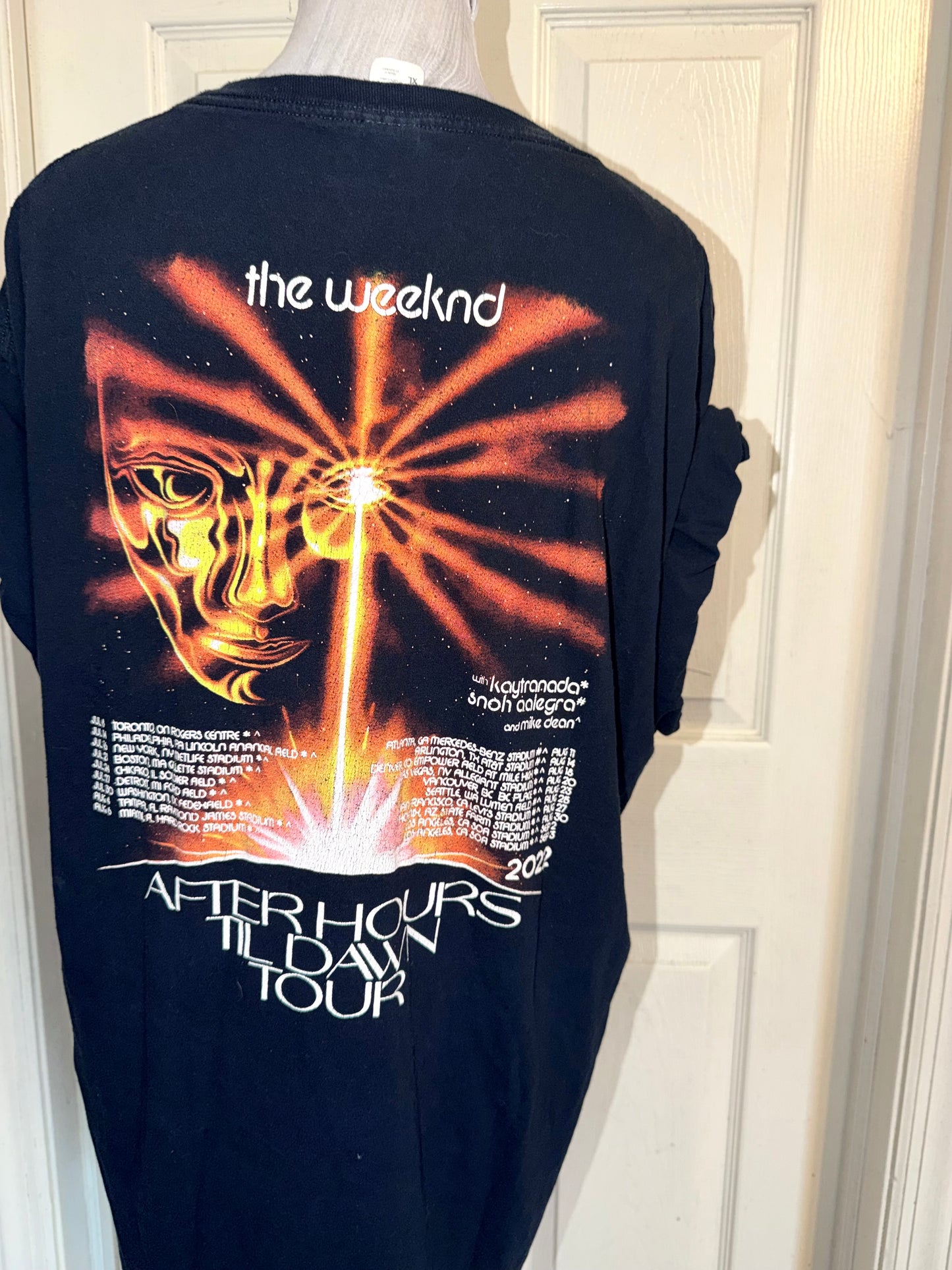 The Weeknd Double Sided Oversized Tee