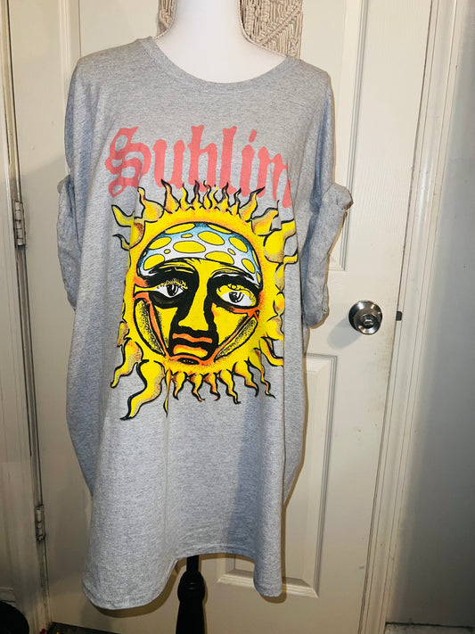 Sublime Oversized Distressed Tee