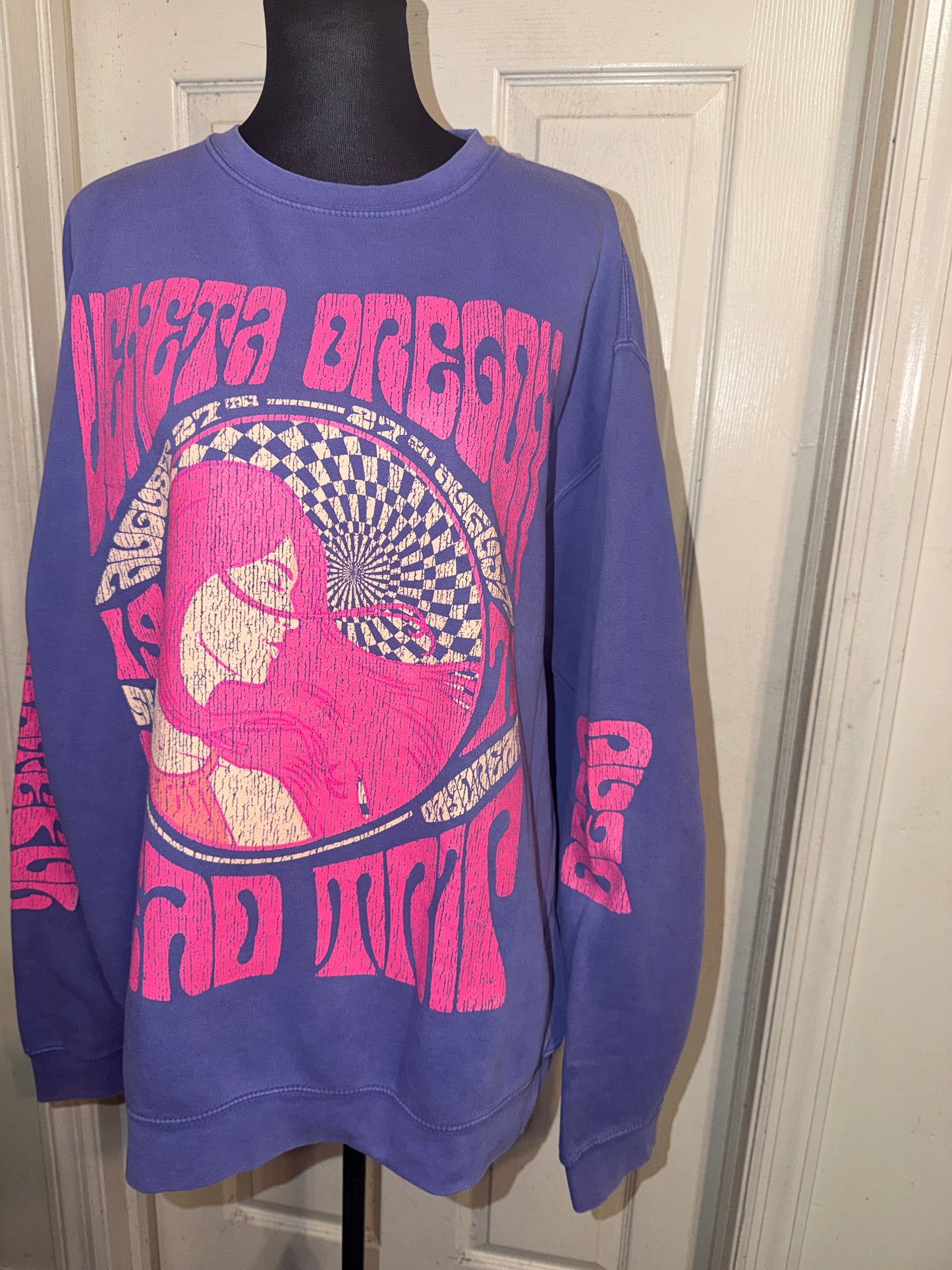 Grateful Dead Oversized Distressed Sweatshirt