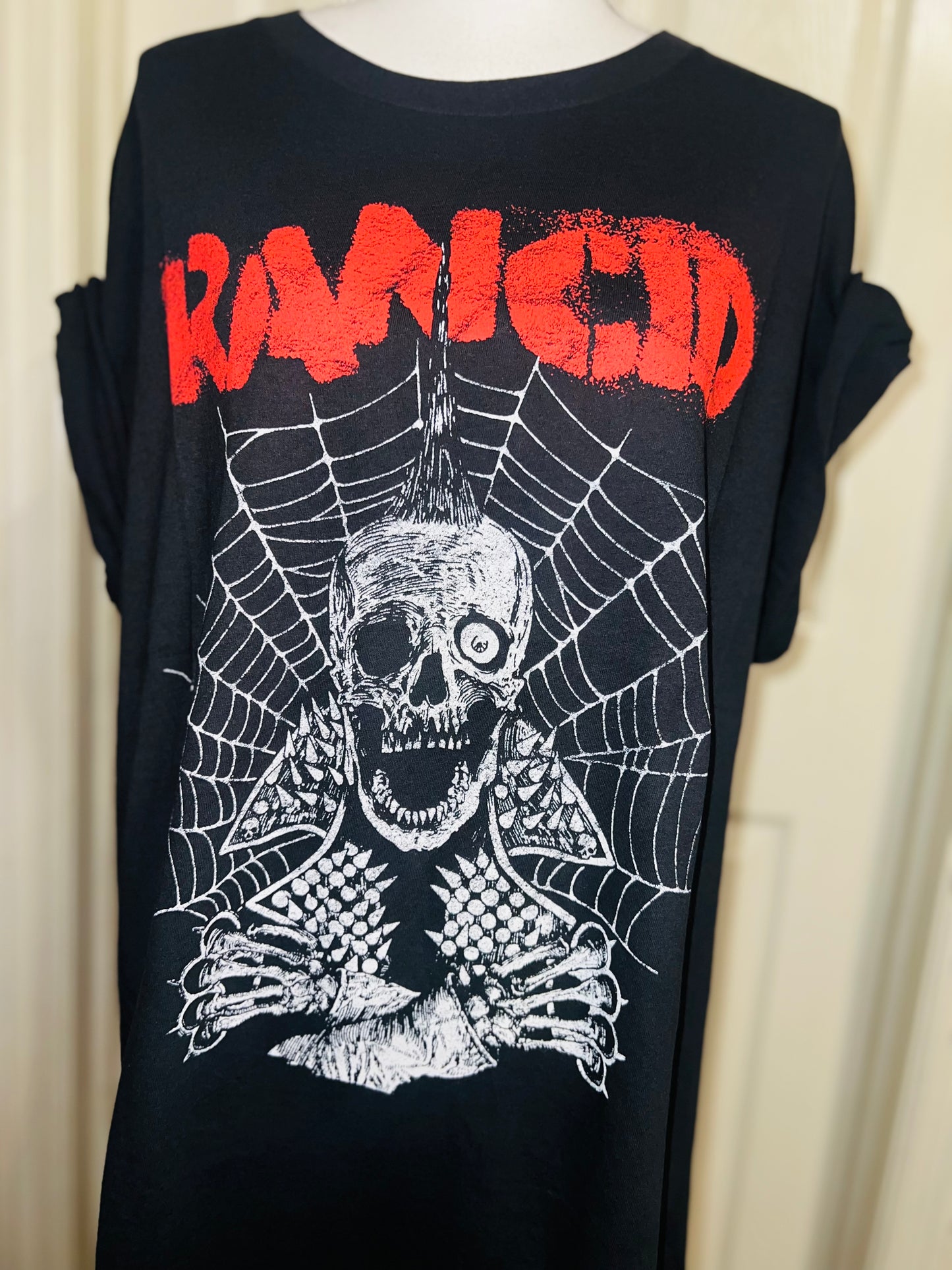 Rancid Oversized Distressed Tee