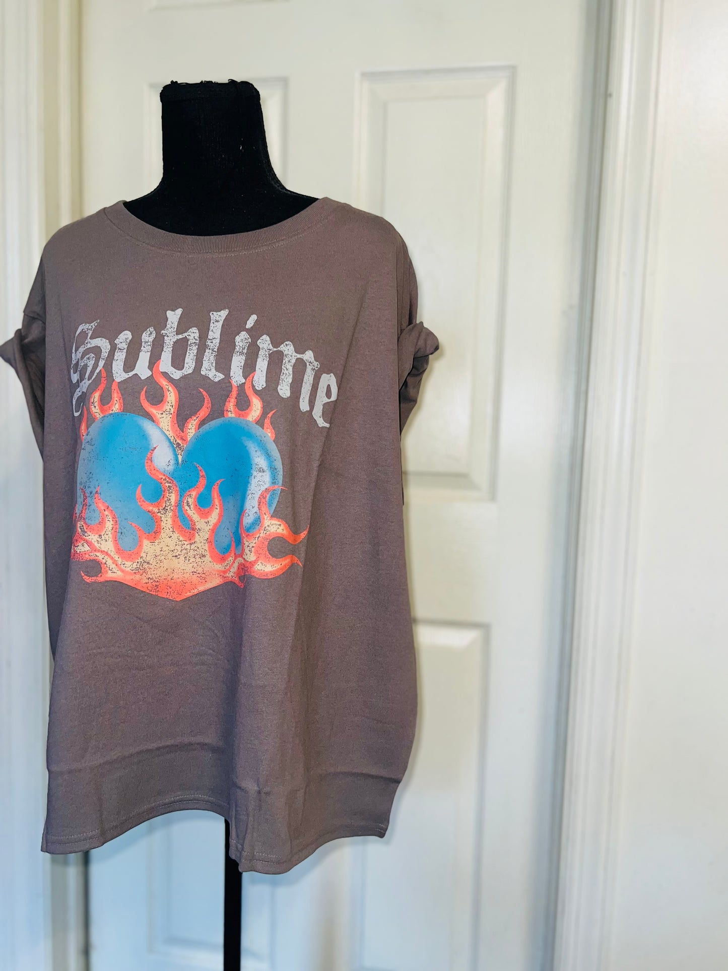 Sublime Oversized Distressed Tee