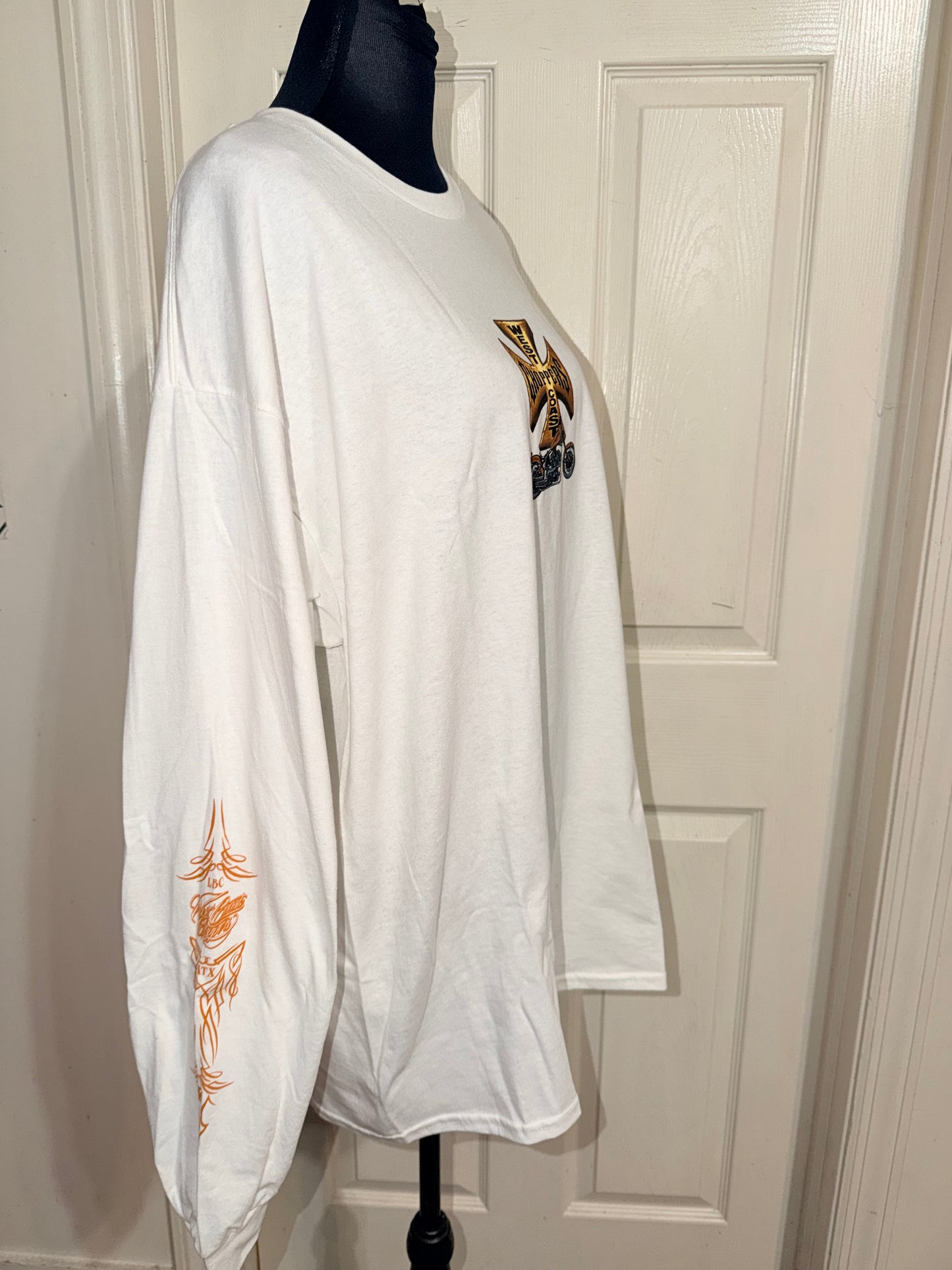 West Coast Choppers Double Sided Oversized Long Sleeve Tee