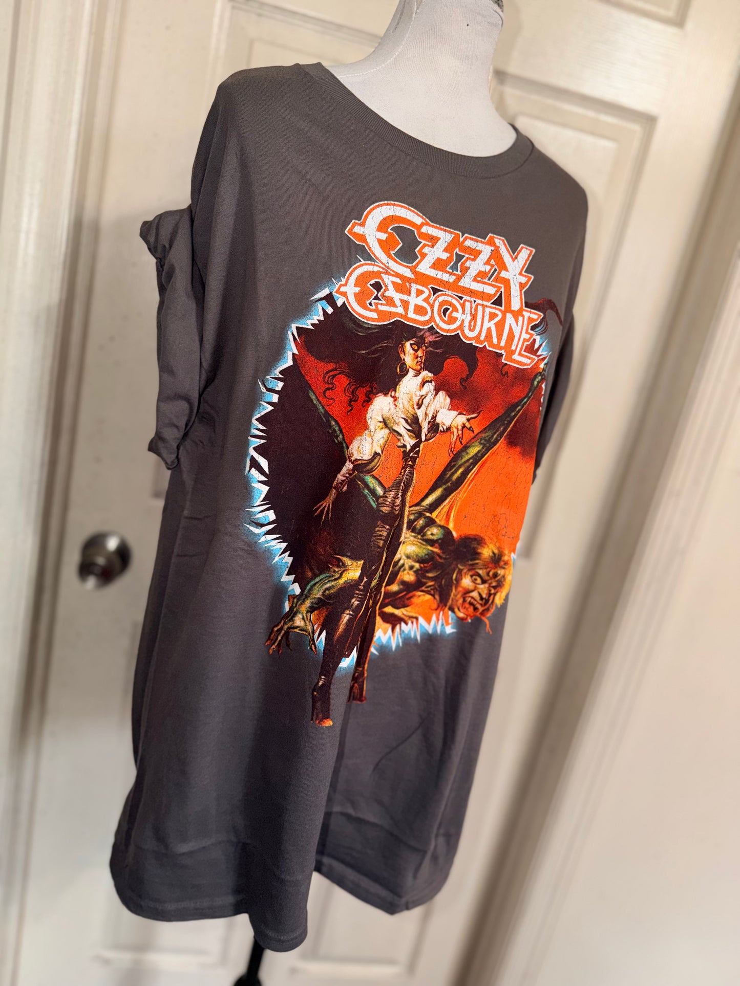 Ozzy Osbourne Oversized Distressed Tee