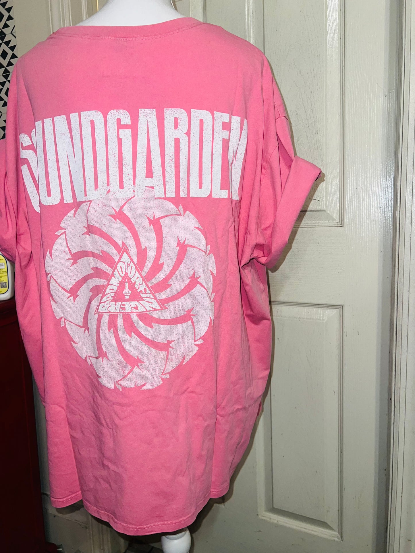 Soundgarden Double Sided Oversized Distressed Tee