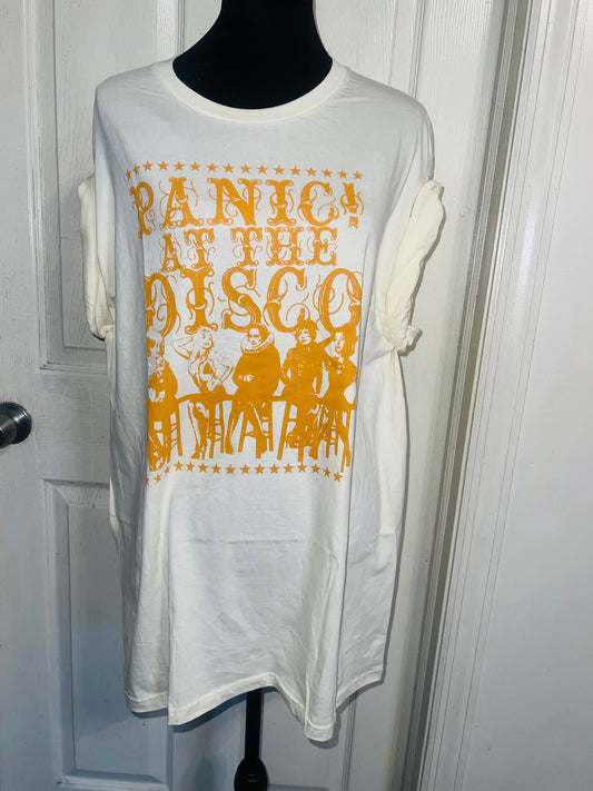 Panic! At the Disco Oversized Distressed Tee