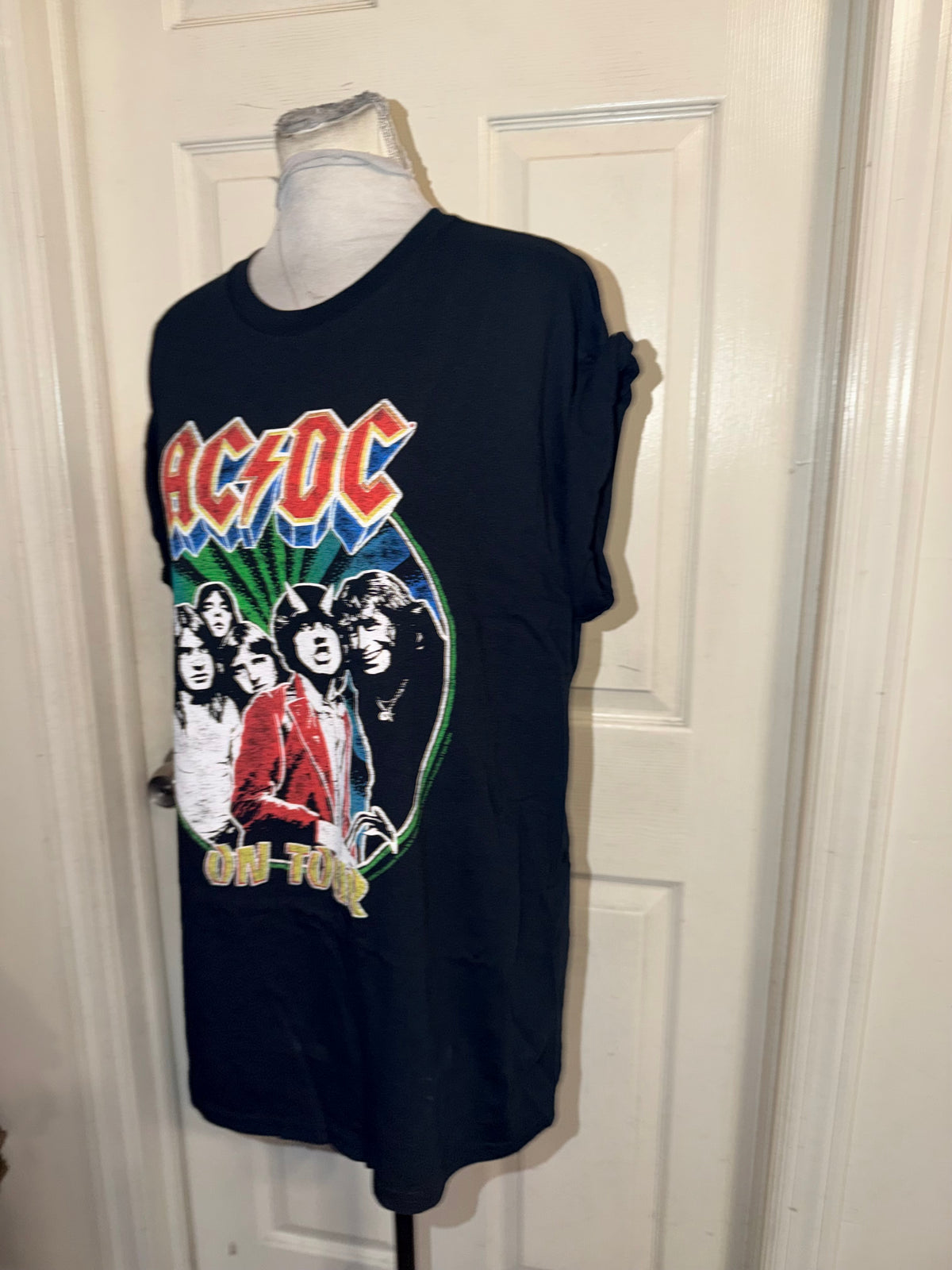 AC/DC Double Sided Oversized Tee