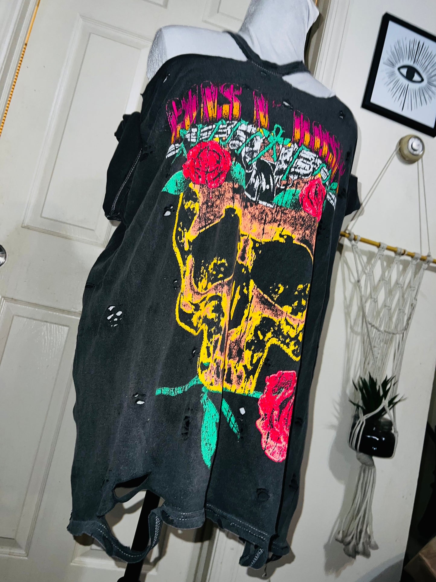 Guns n Roses Double Sided Oversized Tee/Dress