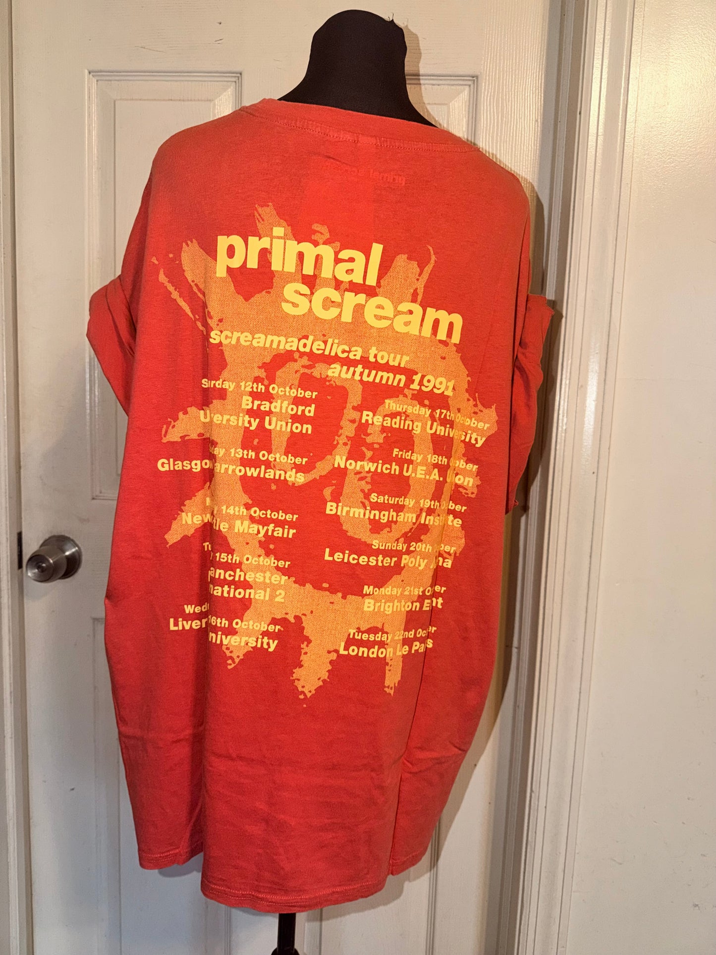 Primal Scream Double Sided Oversized Tee