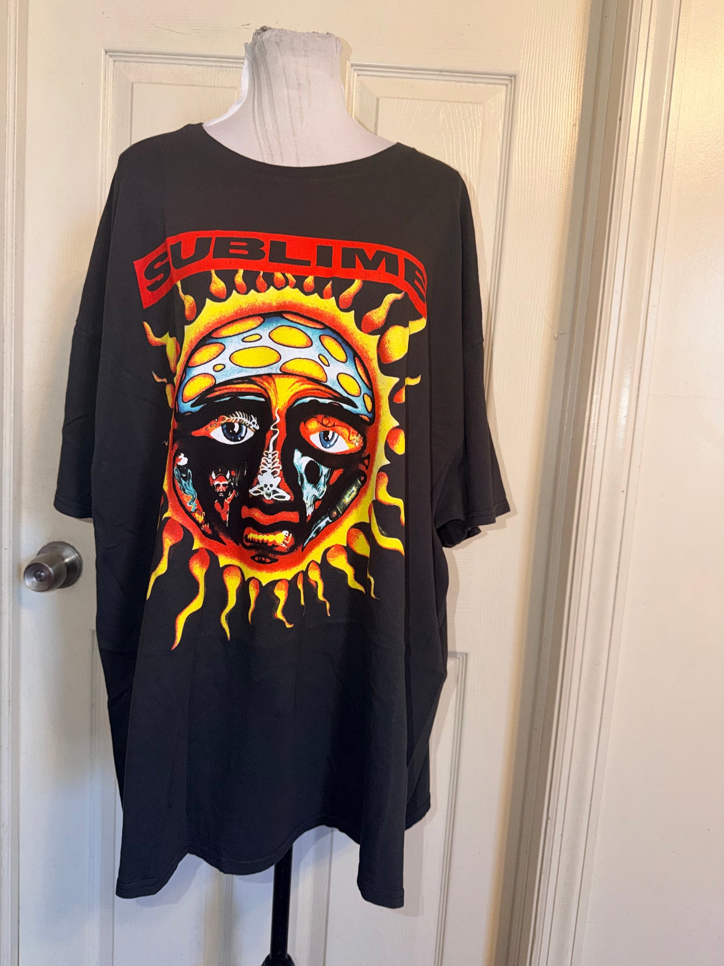 Sublime Double Sided Oversized Distressed Tee