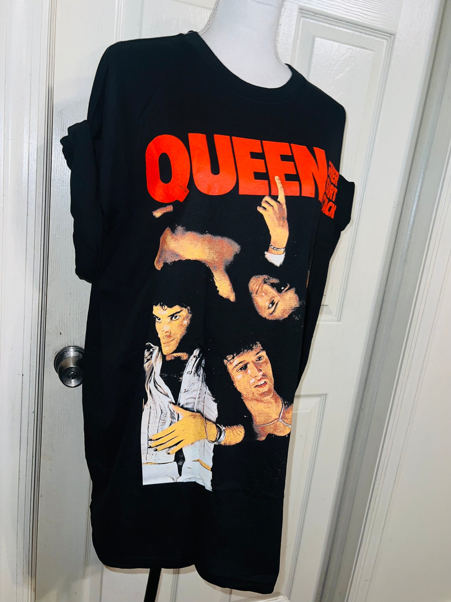 Queen Oversized Distressed Tee