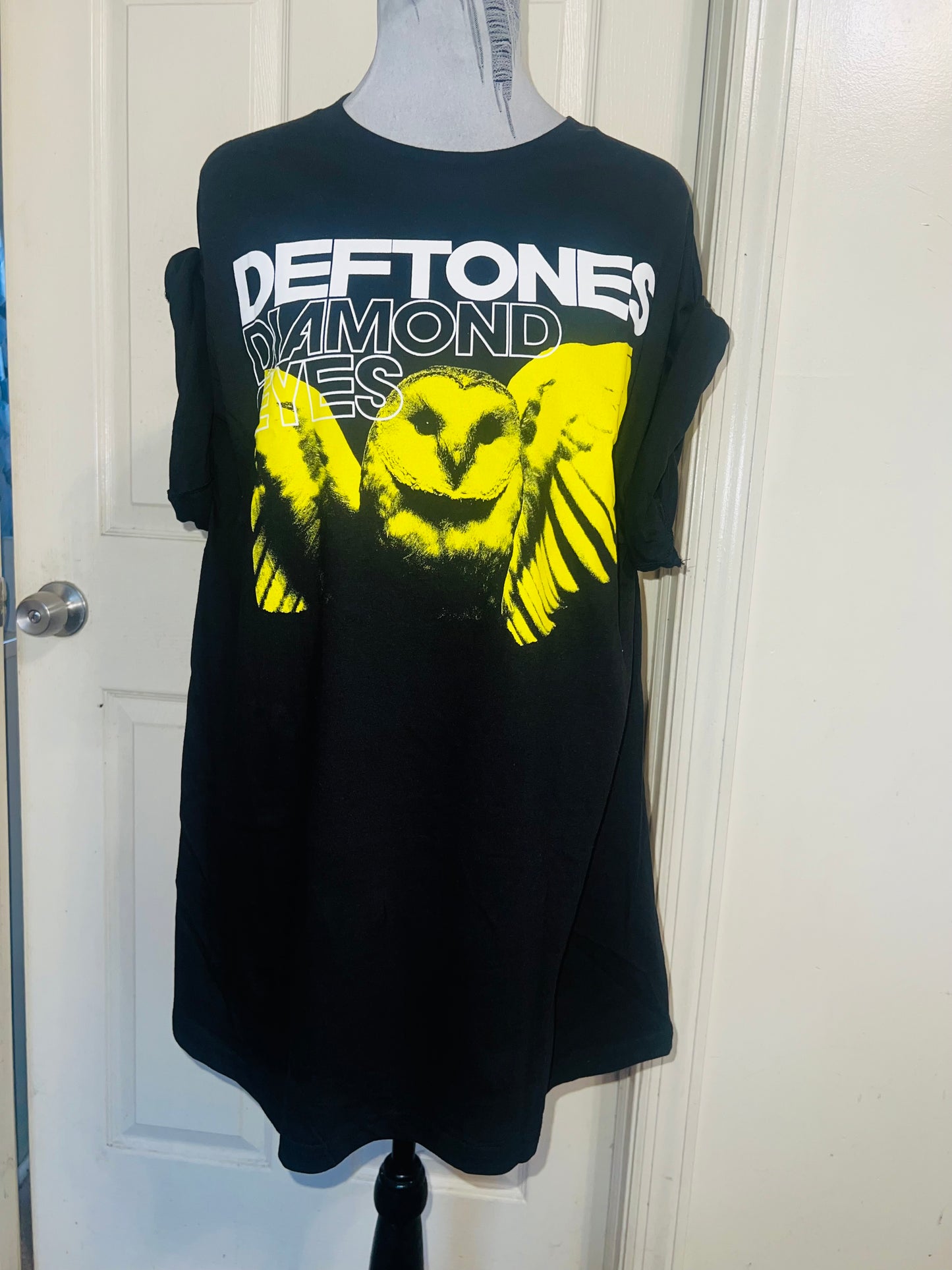 Deftones Oversized Distressed Tee