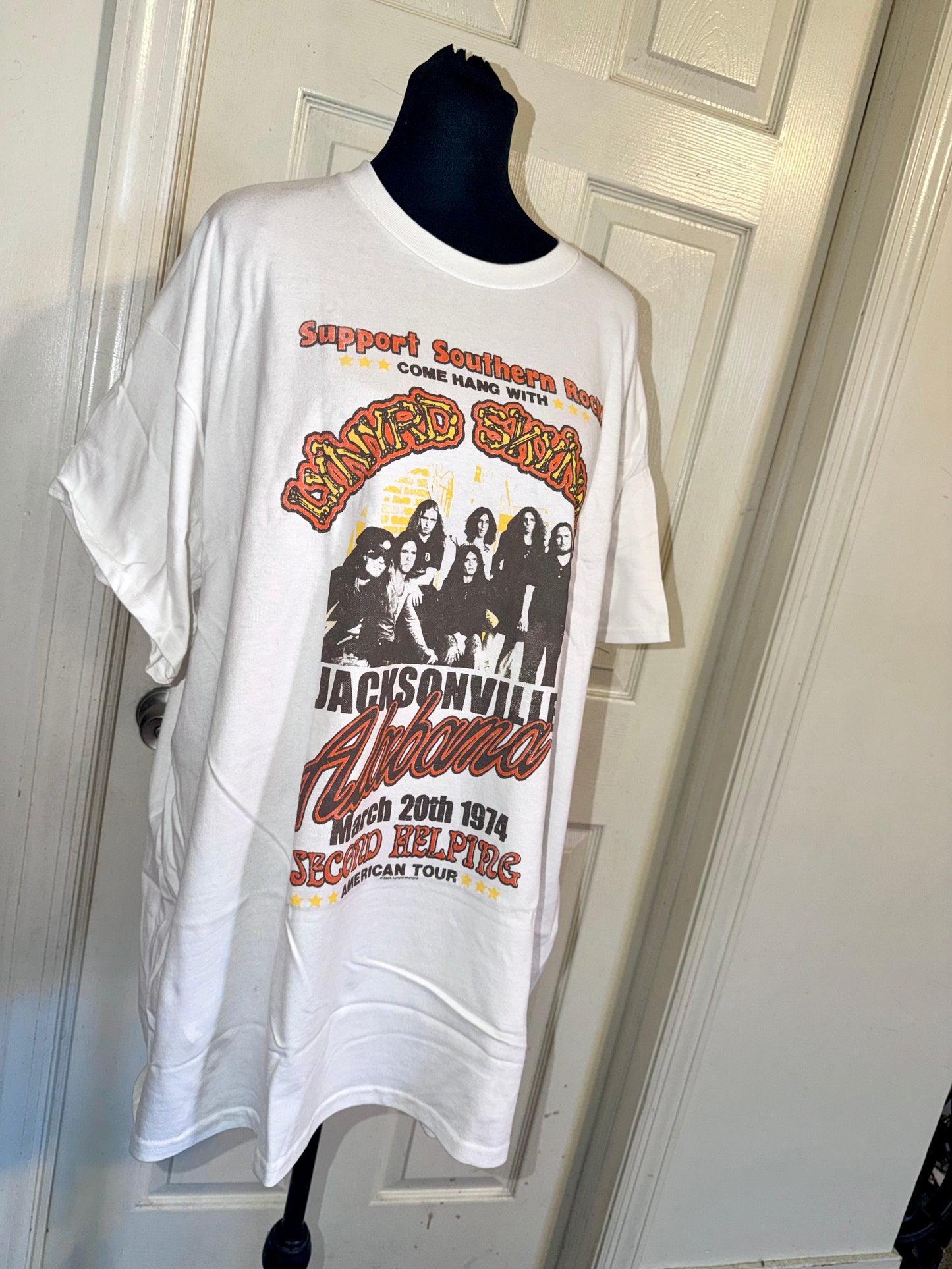 Lynyrd Skynyrd Double Sided Oversized Tee