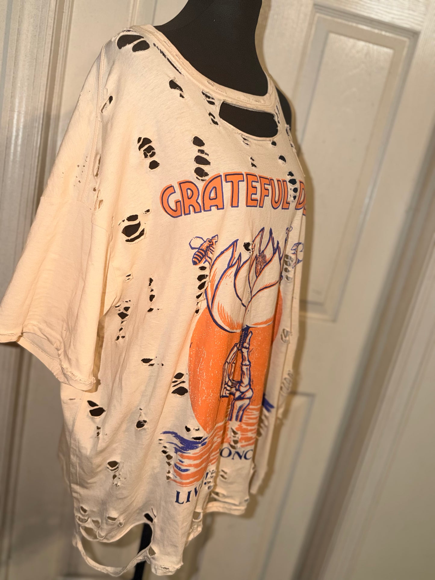 Grateful Dead Oversized Distressed Tee (as is)