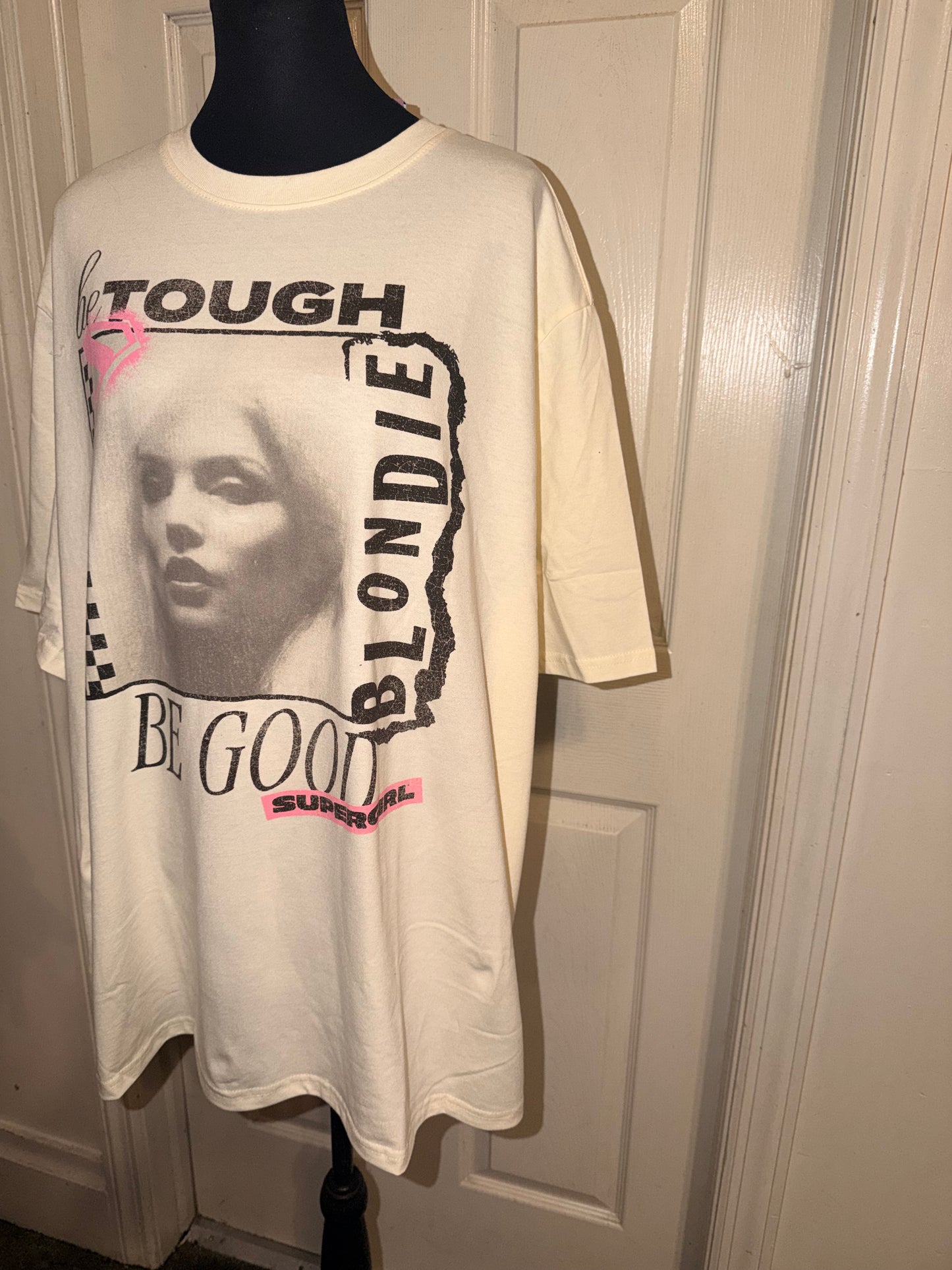 Blondie Oversized Distressed Tee