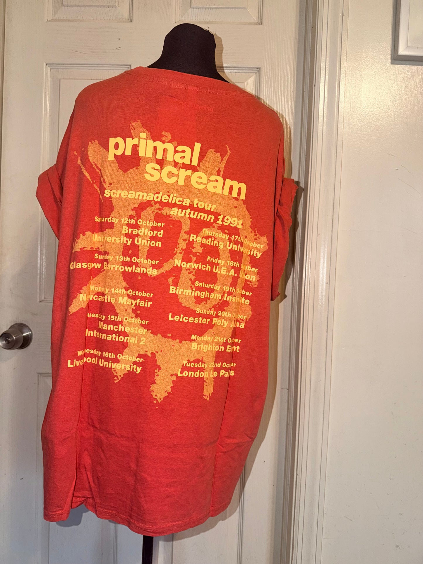 Primal Scream Double Sided Oversized Tee