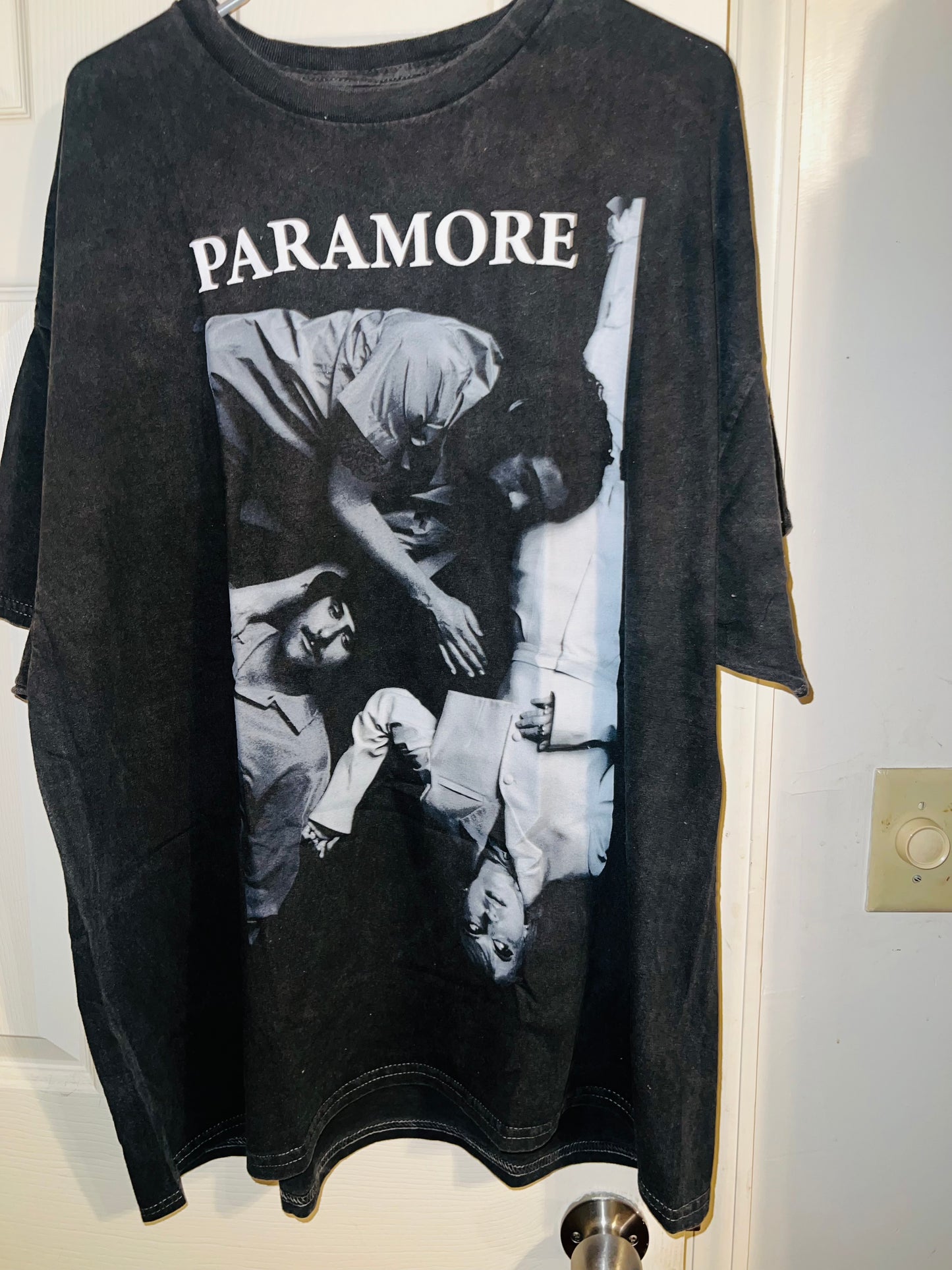 Paramore Oversized Distressed Tee