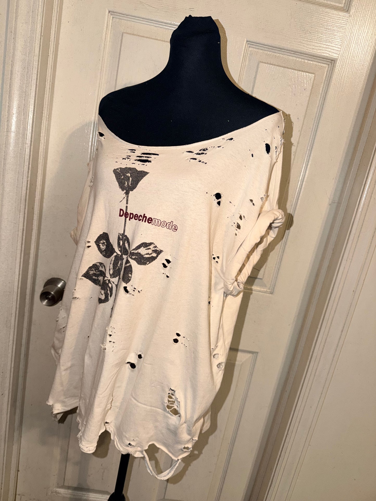 Depeche Mode Oversized Distressed Tee (as is)