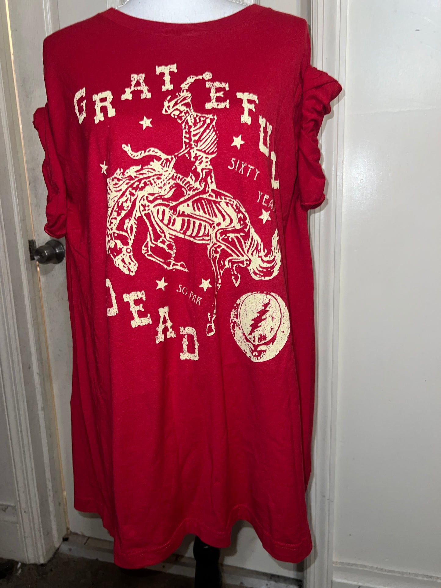 Grateful Dead Oversized Distressed Tee