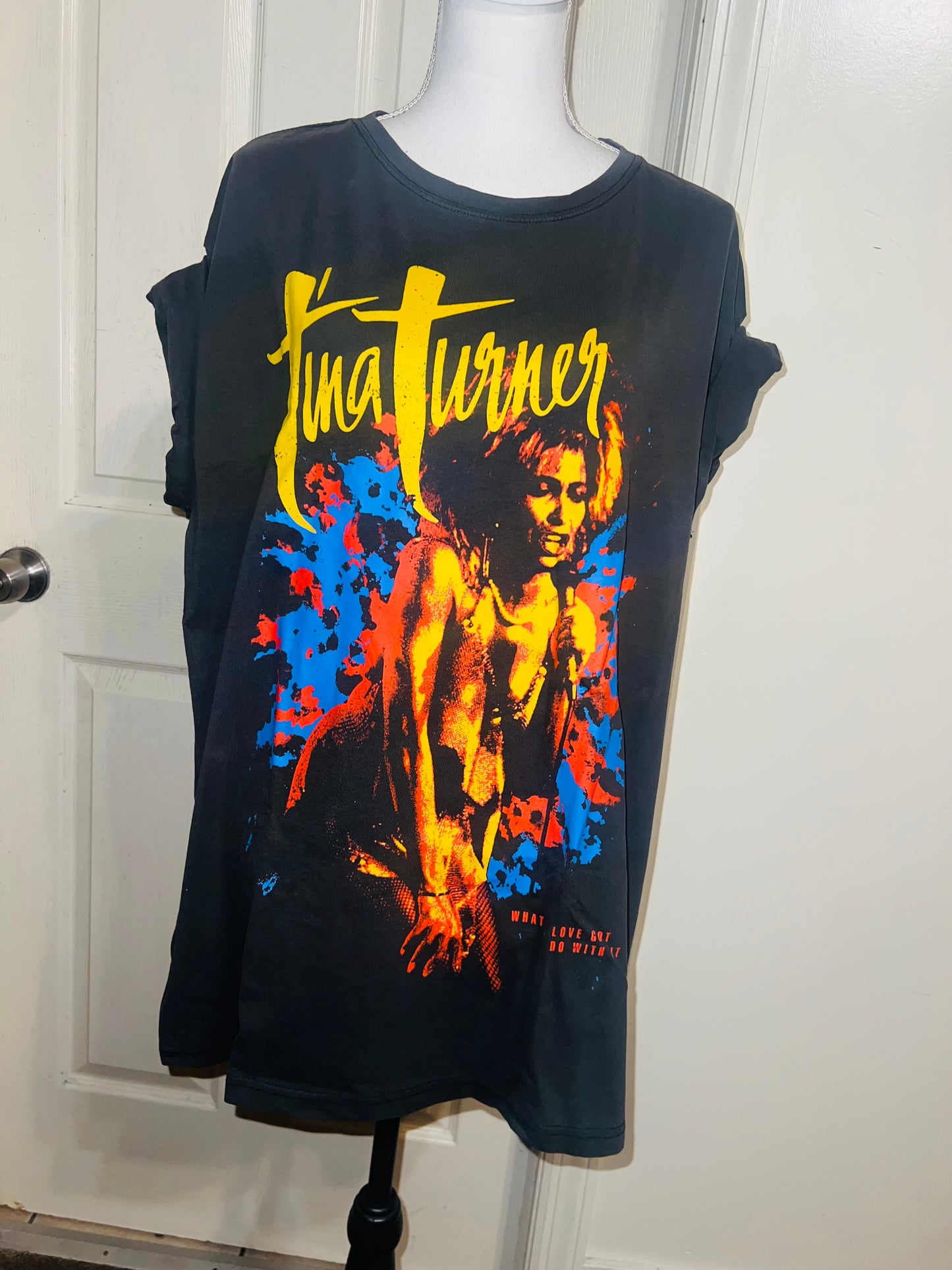 Tina Turner Oversized Distressed Tee