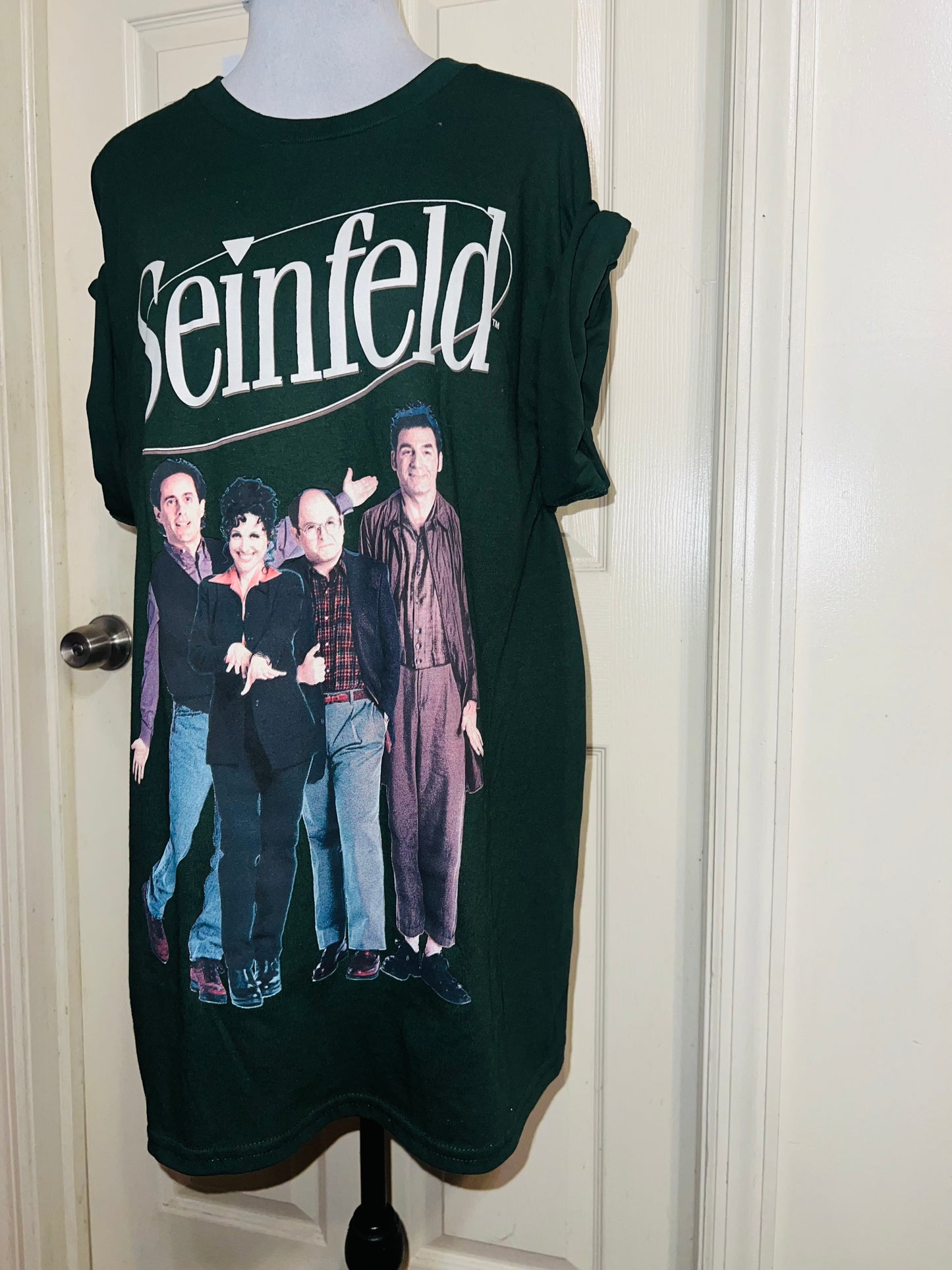 Seinfeld Oversized Distressed Tee