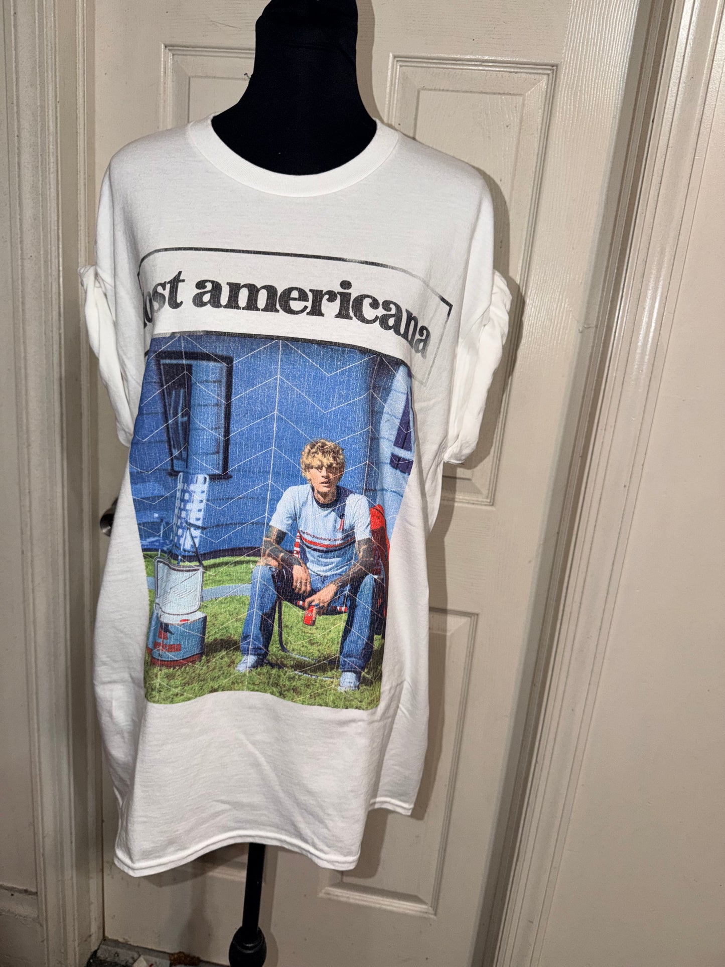 Machine Gun Kelly Oversized Distressed Tee