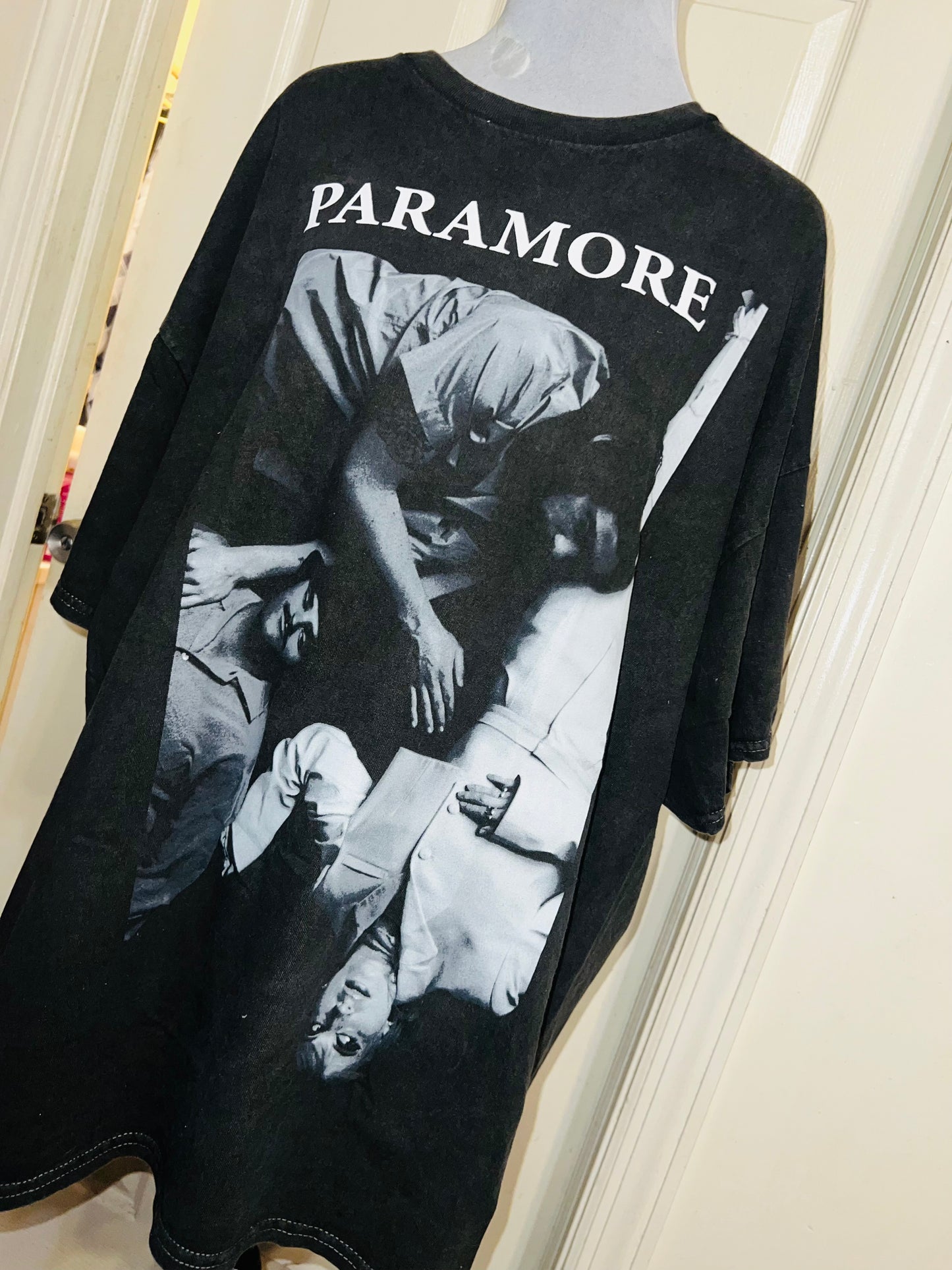 Paramore Oversized Distressed Tee