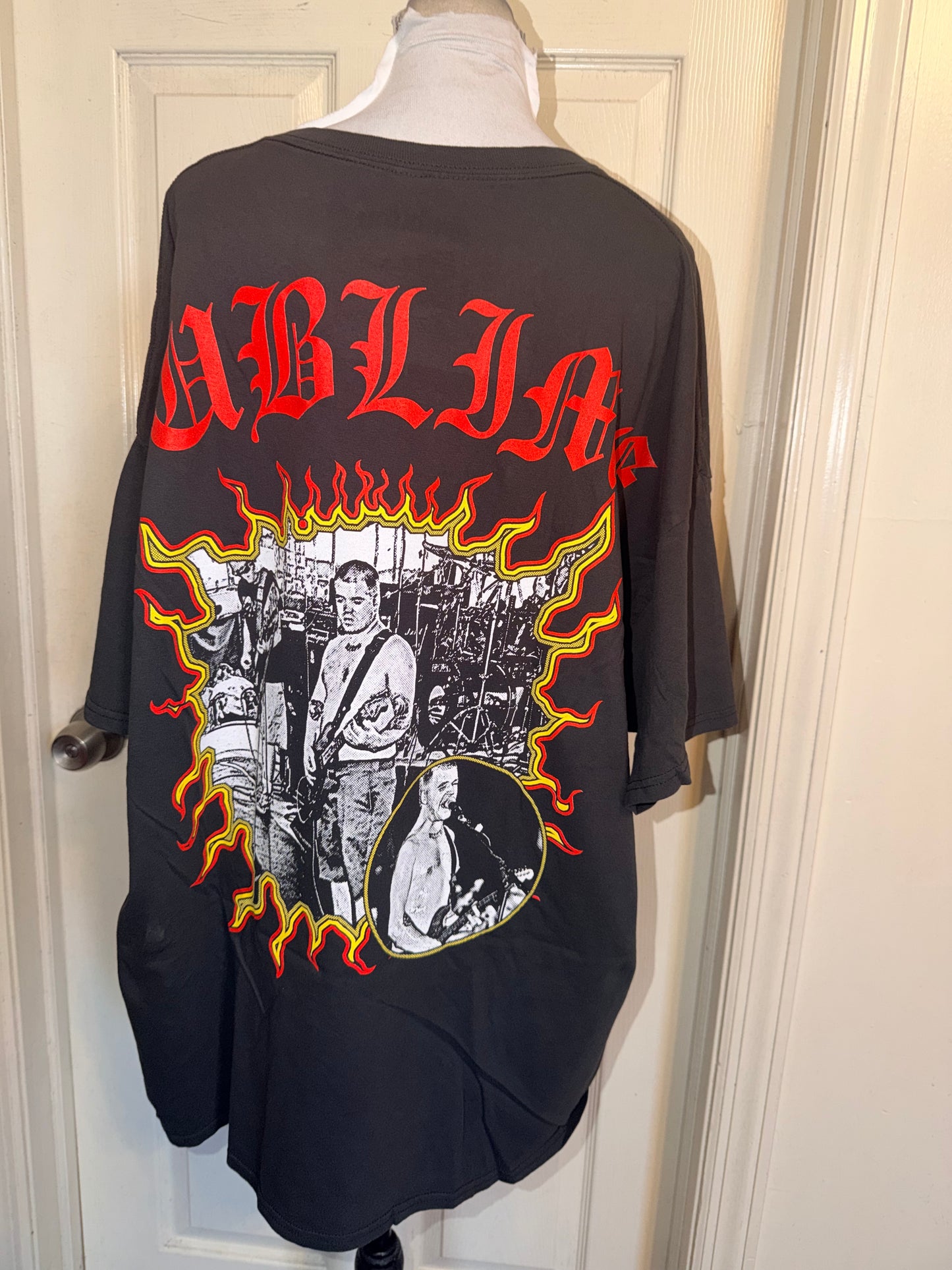 Sublime Double Sided Oversized Distressed Tee