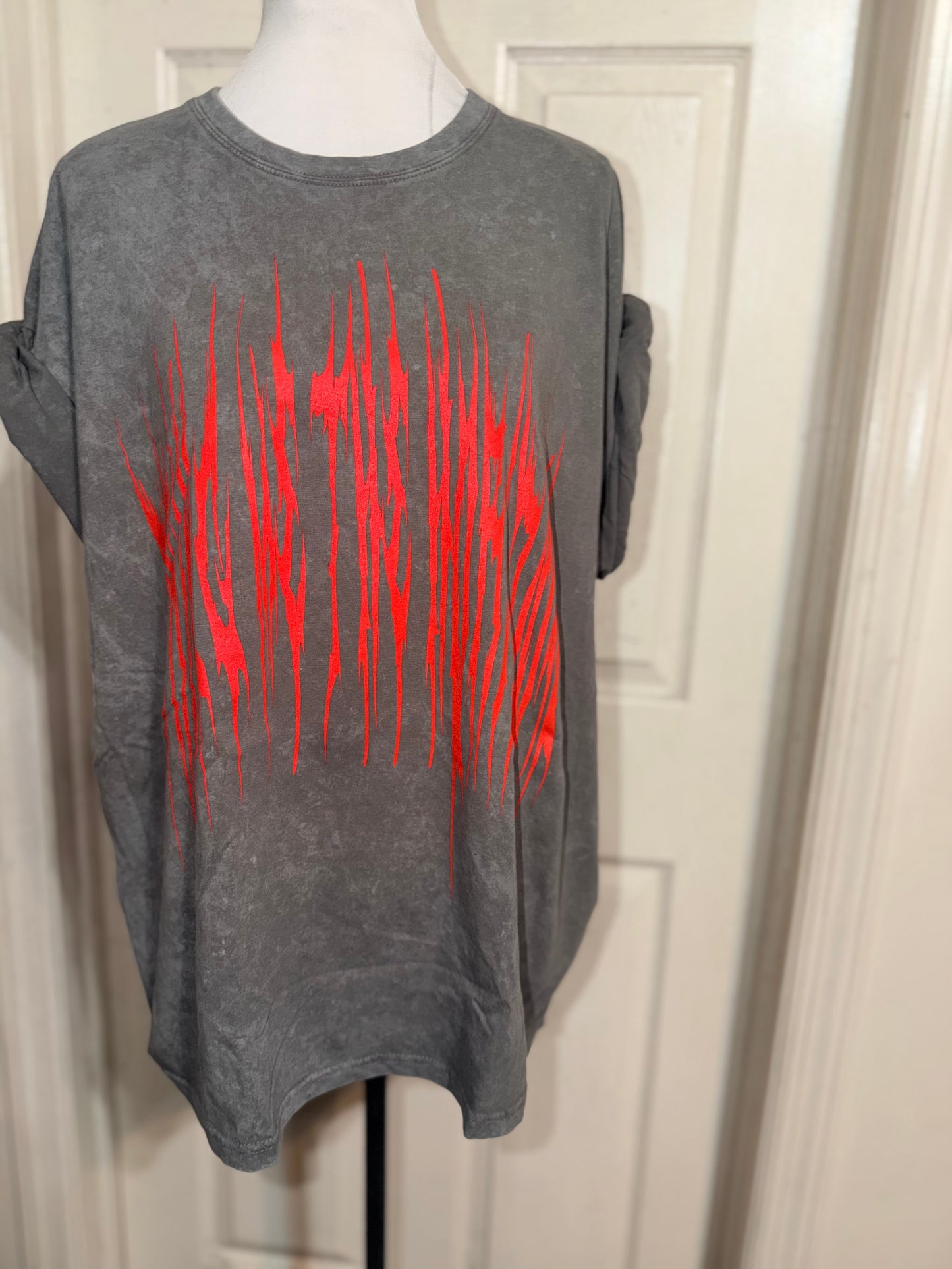 Bring Me the Horizon Double Sided Oversized Distressed Tee