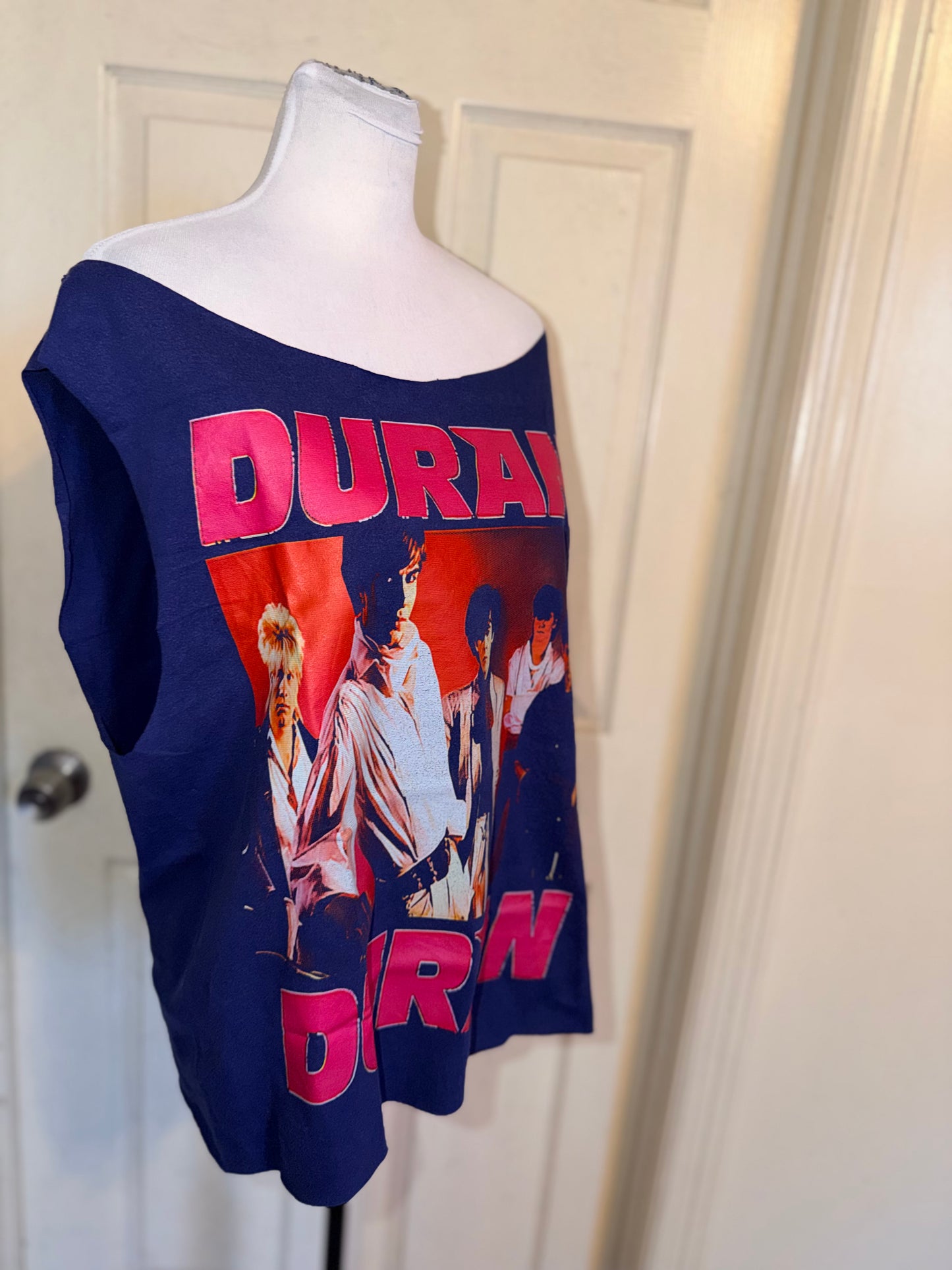 Duran Duran Oversized Distressed Tank