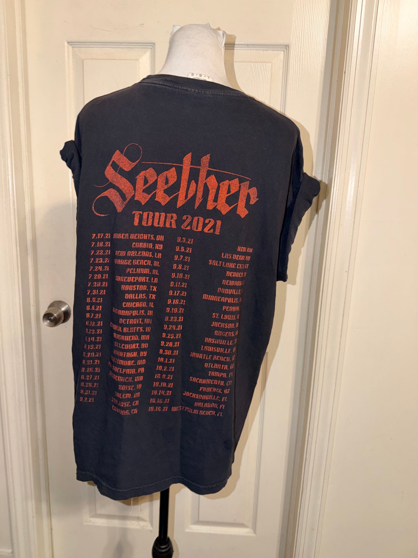 Seether Double Sided Tee
