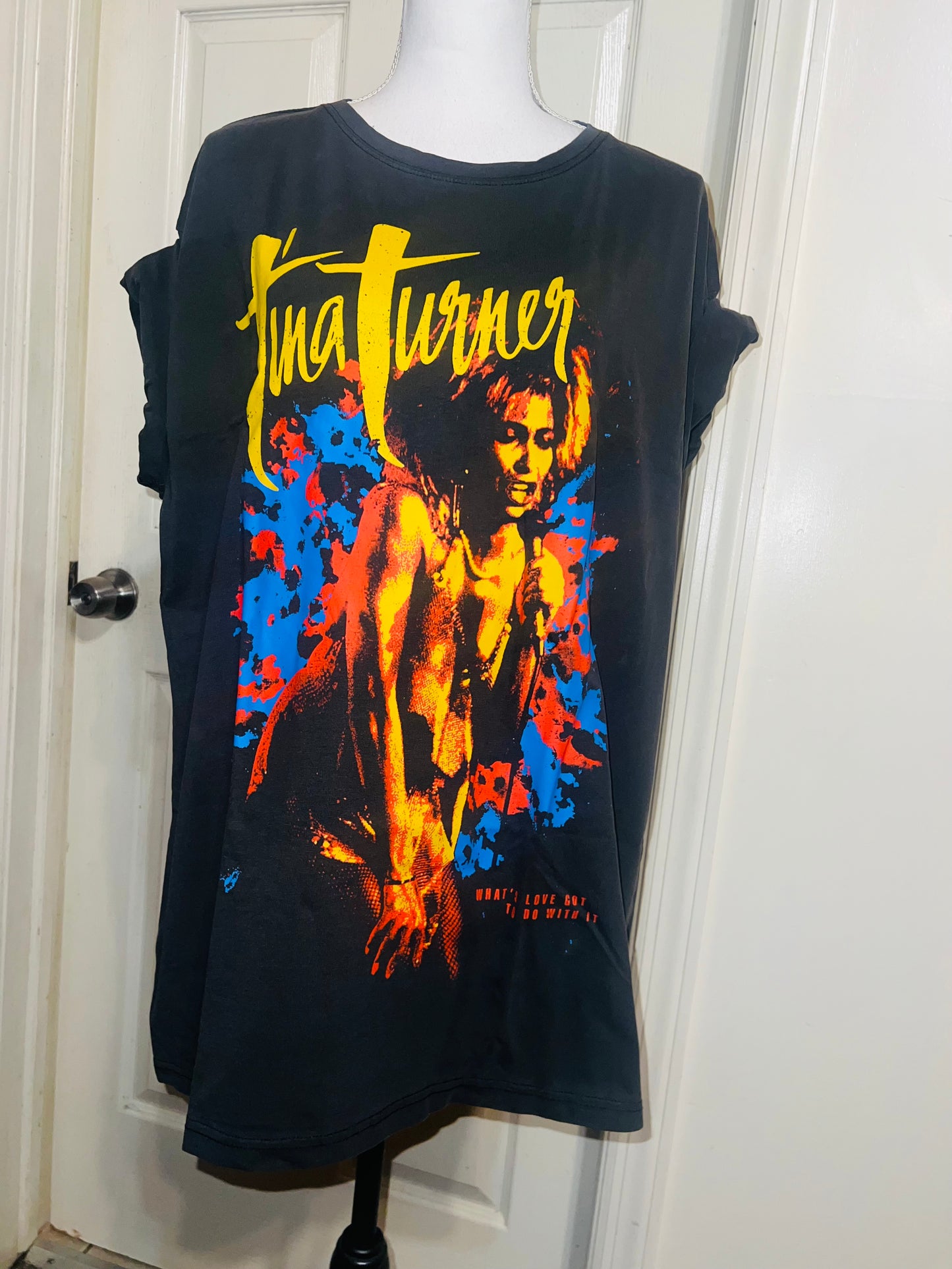 Tina Turner Oversized Distressed Tee