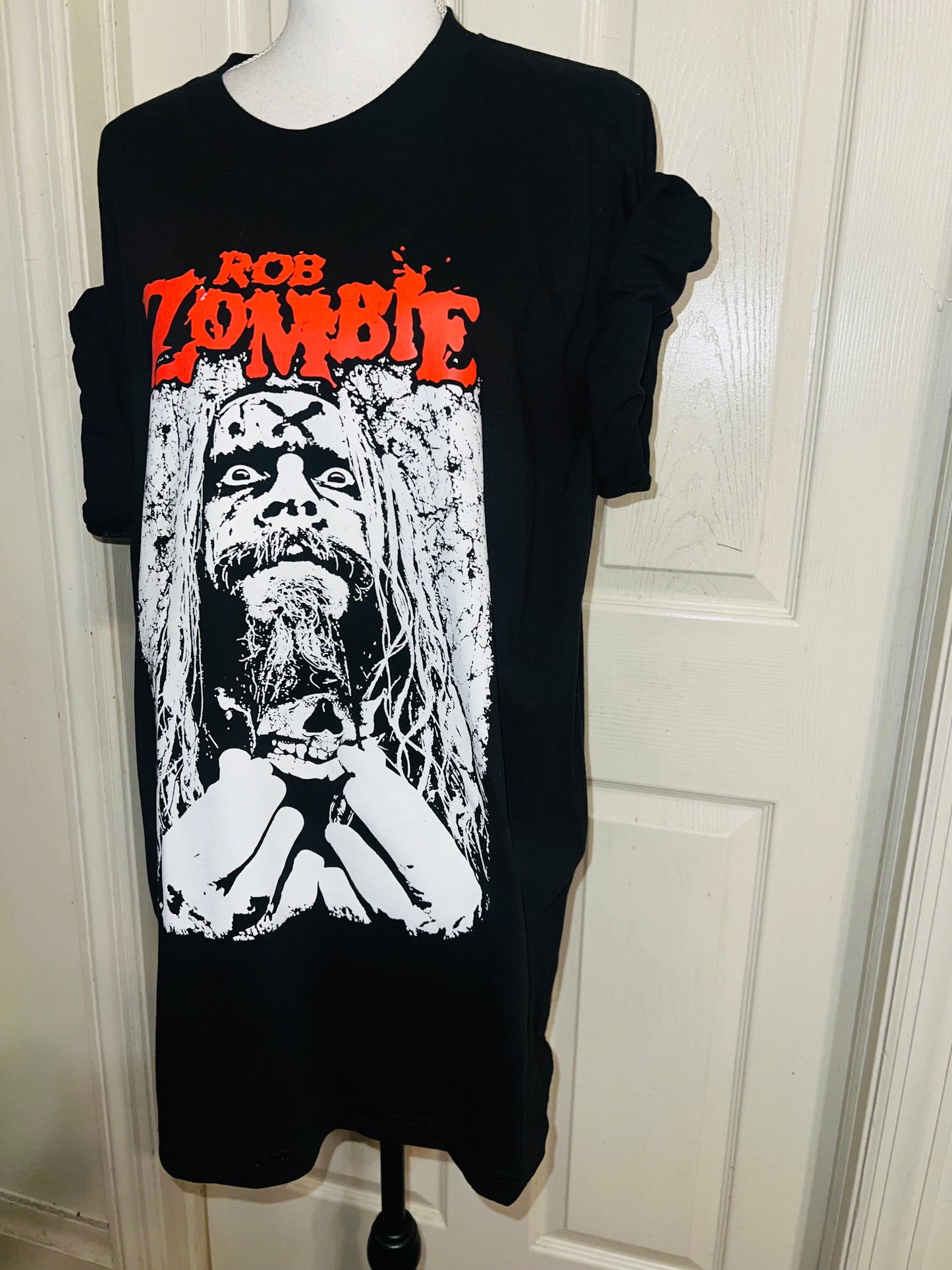 Rob Zombie Oversized Distressed Tee