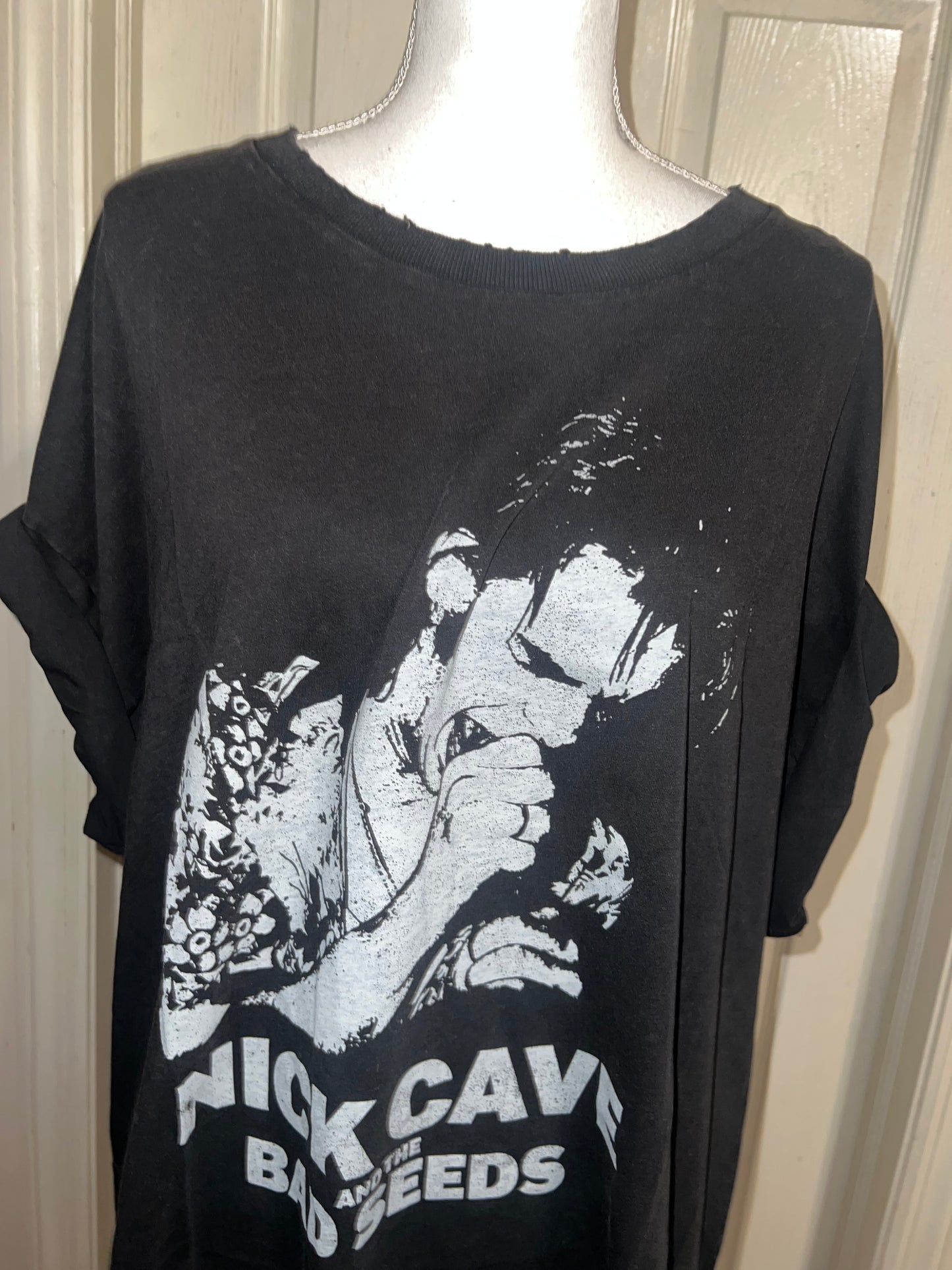 Nick Cave & The Bad Seeds Oversized Distressed Tee