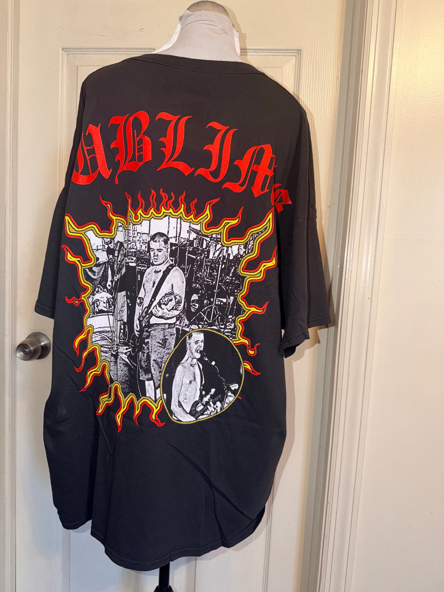 Sublime Double Sided Oversized Distressed Tee
