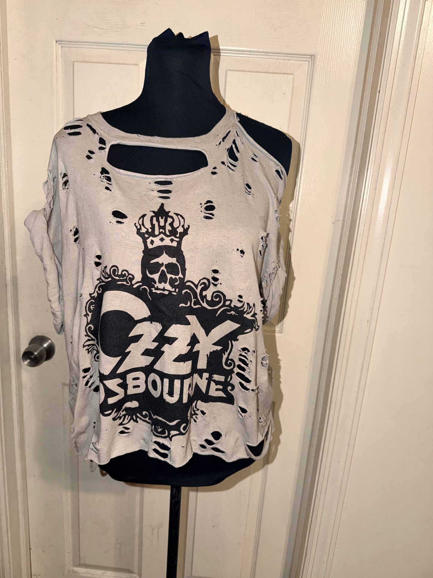 Ozzy Osbourne Oversized Distressed Tee (As Is)