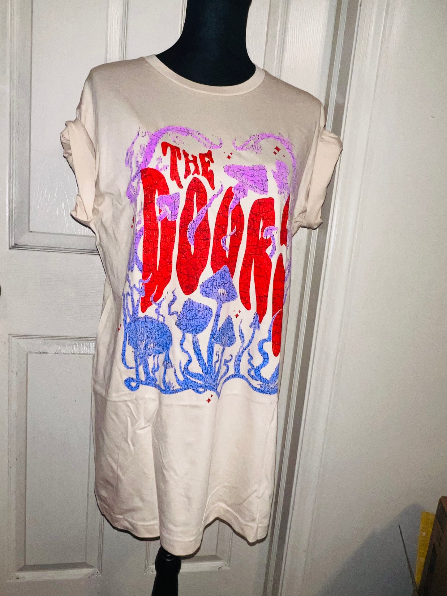 The Doors Oversized Distressed T-Shirt